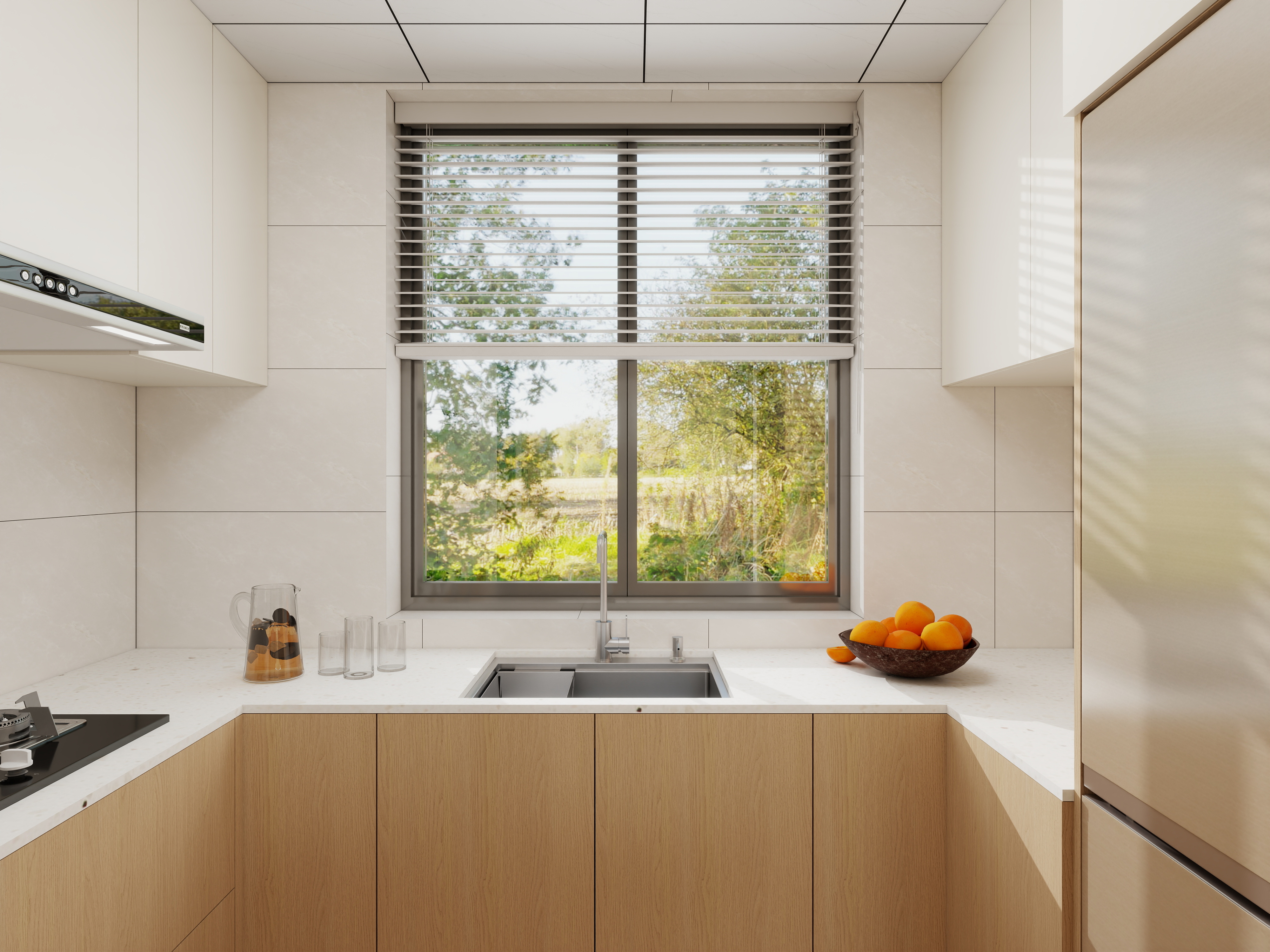 艺雅丽-81平现代简约装修效果图