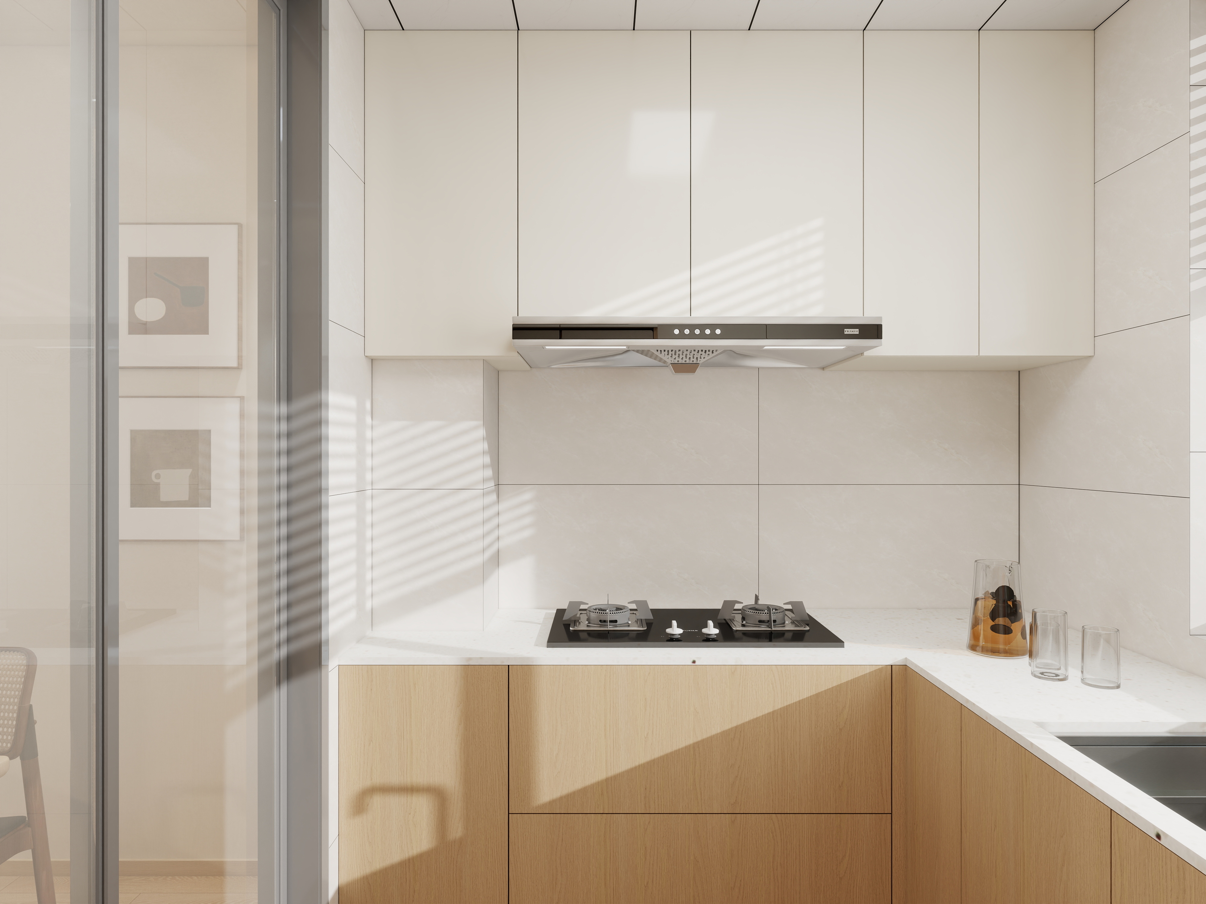 艺雅丽-81平现代简约 装修效果图