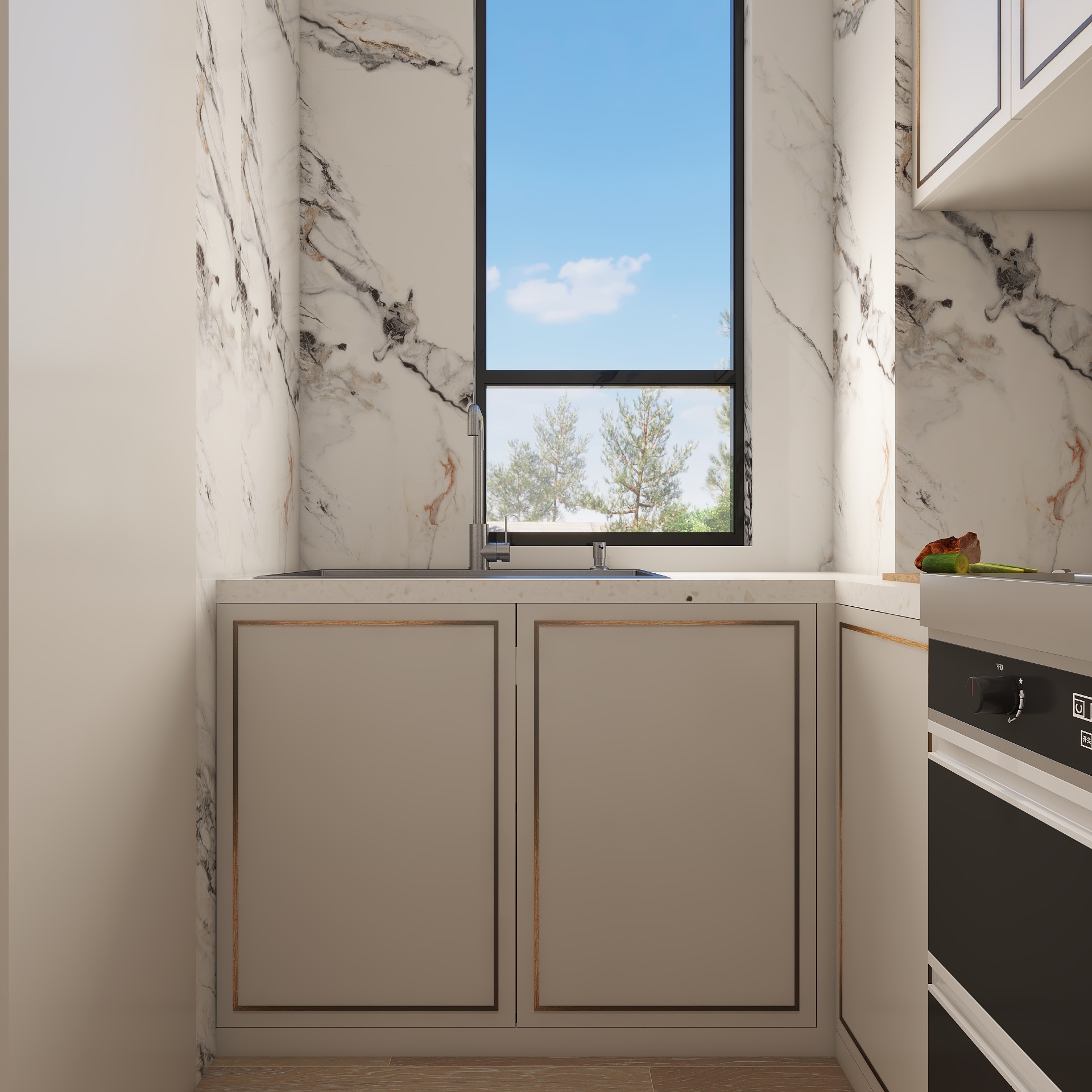 湛智华-新中式122平4房 云麓湾装修效果图