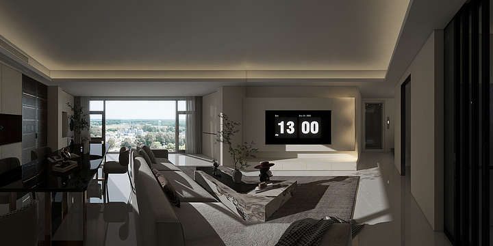 小故事果乐-美的大河1-103-装修设计方案