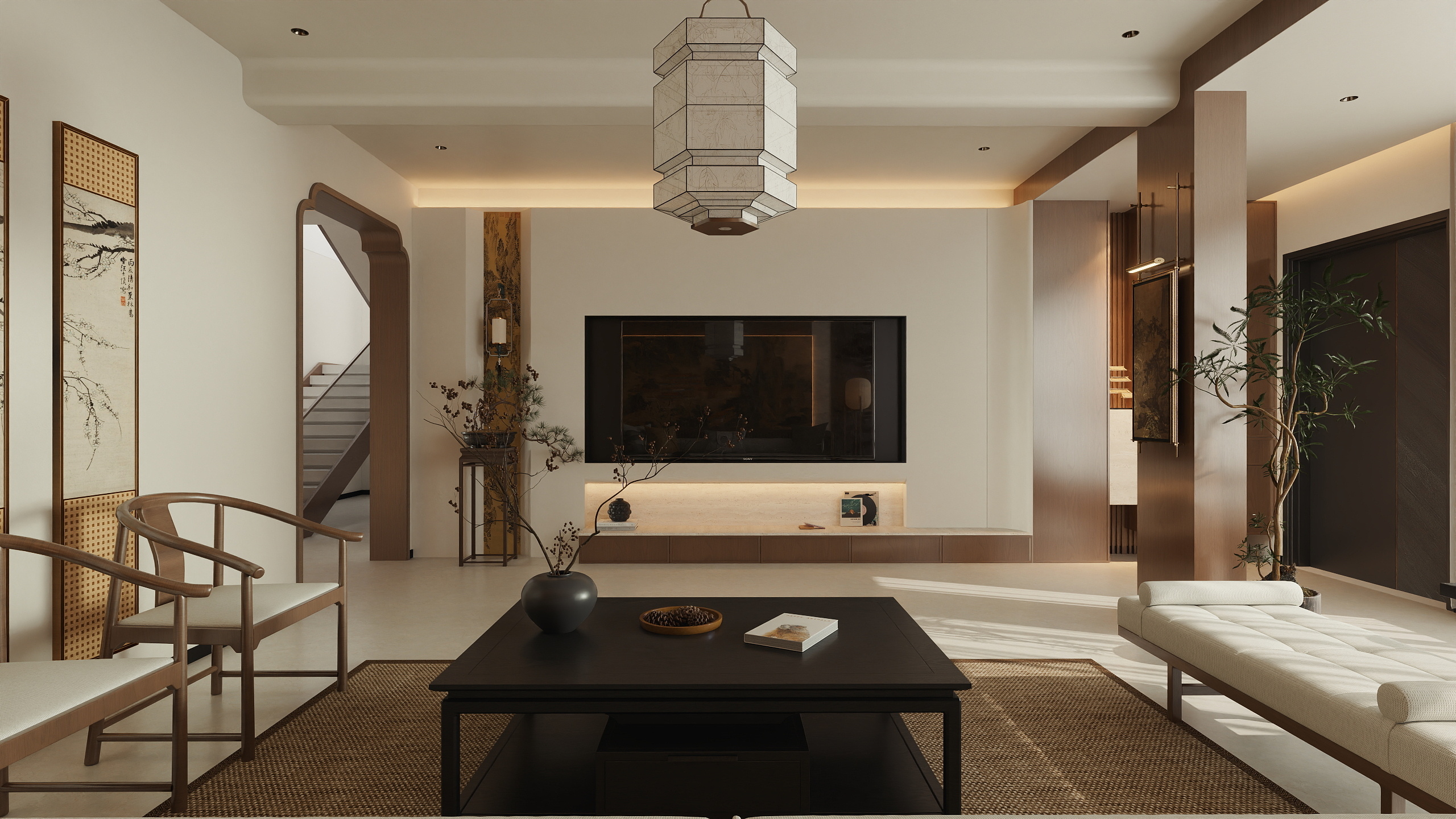 LSA-Design-自建房（宋氏）125㎡4室-装修设计方案