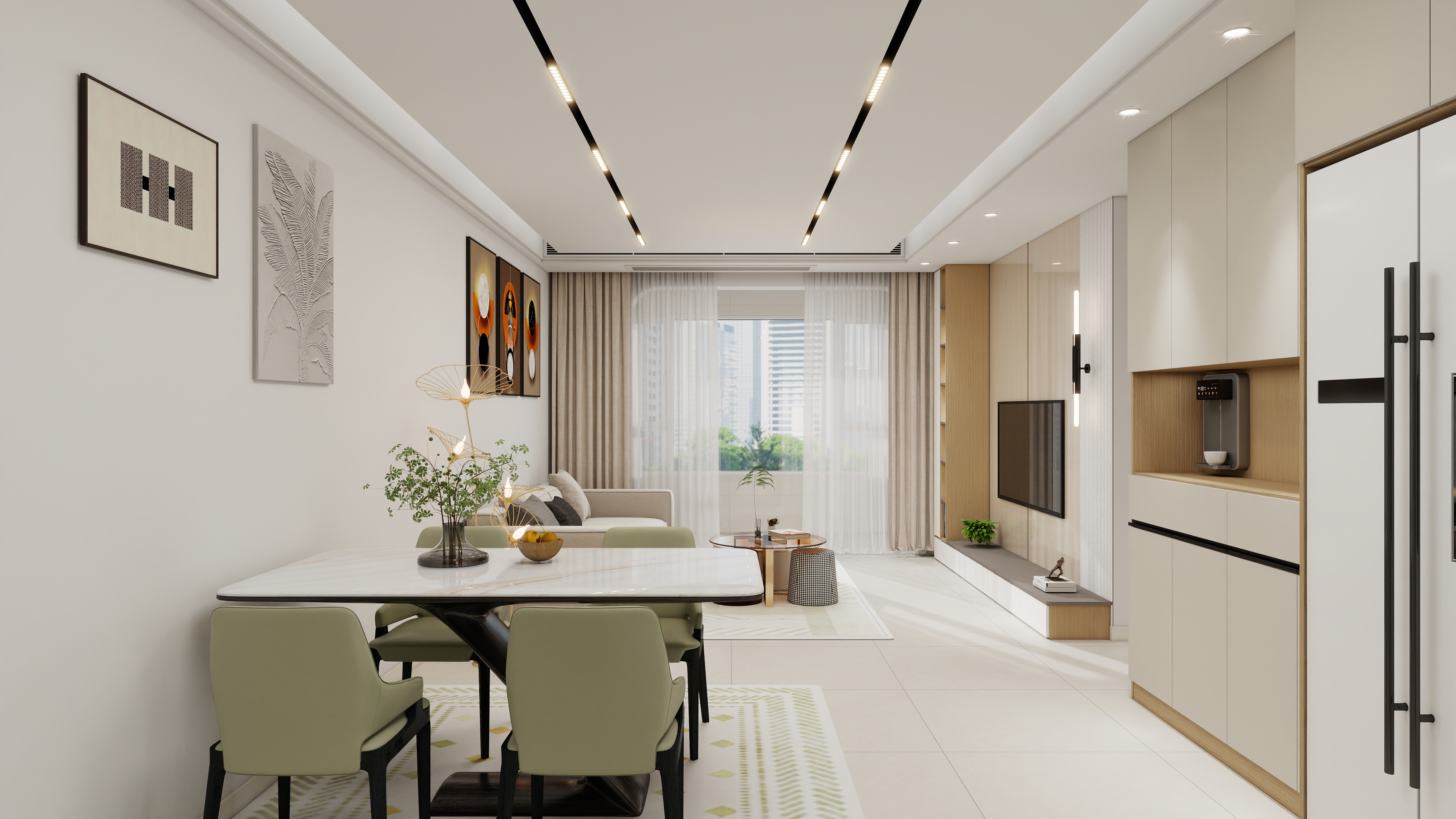 魏涛-盛邦幸福里109㎡3室-装修设计方案