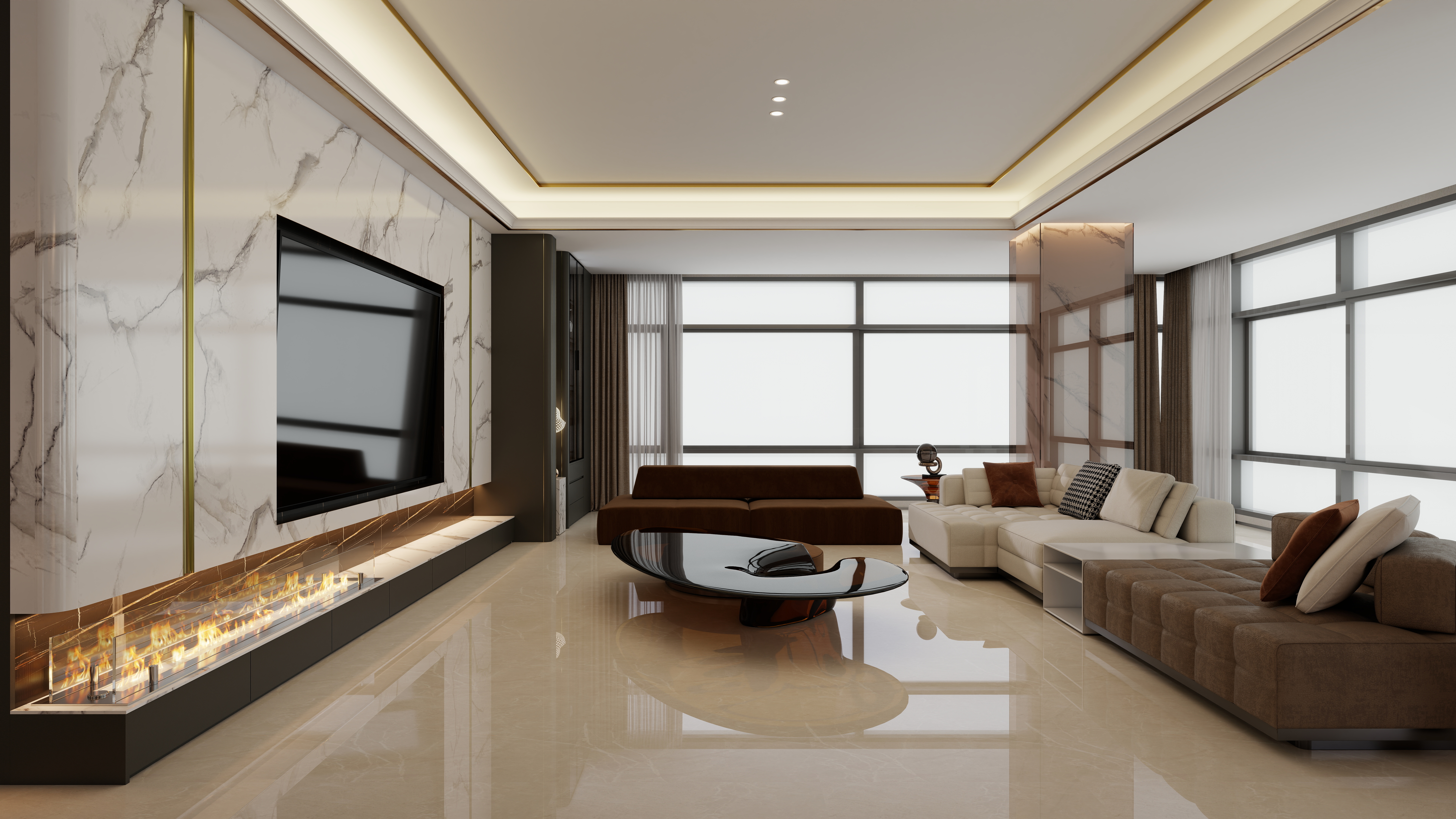 懿宸-盈派设计-小区房274㎡2室-装修设计方案