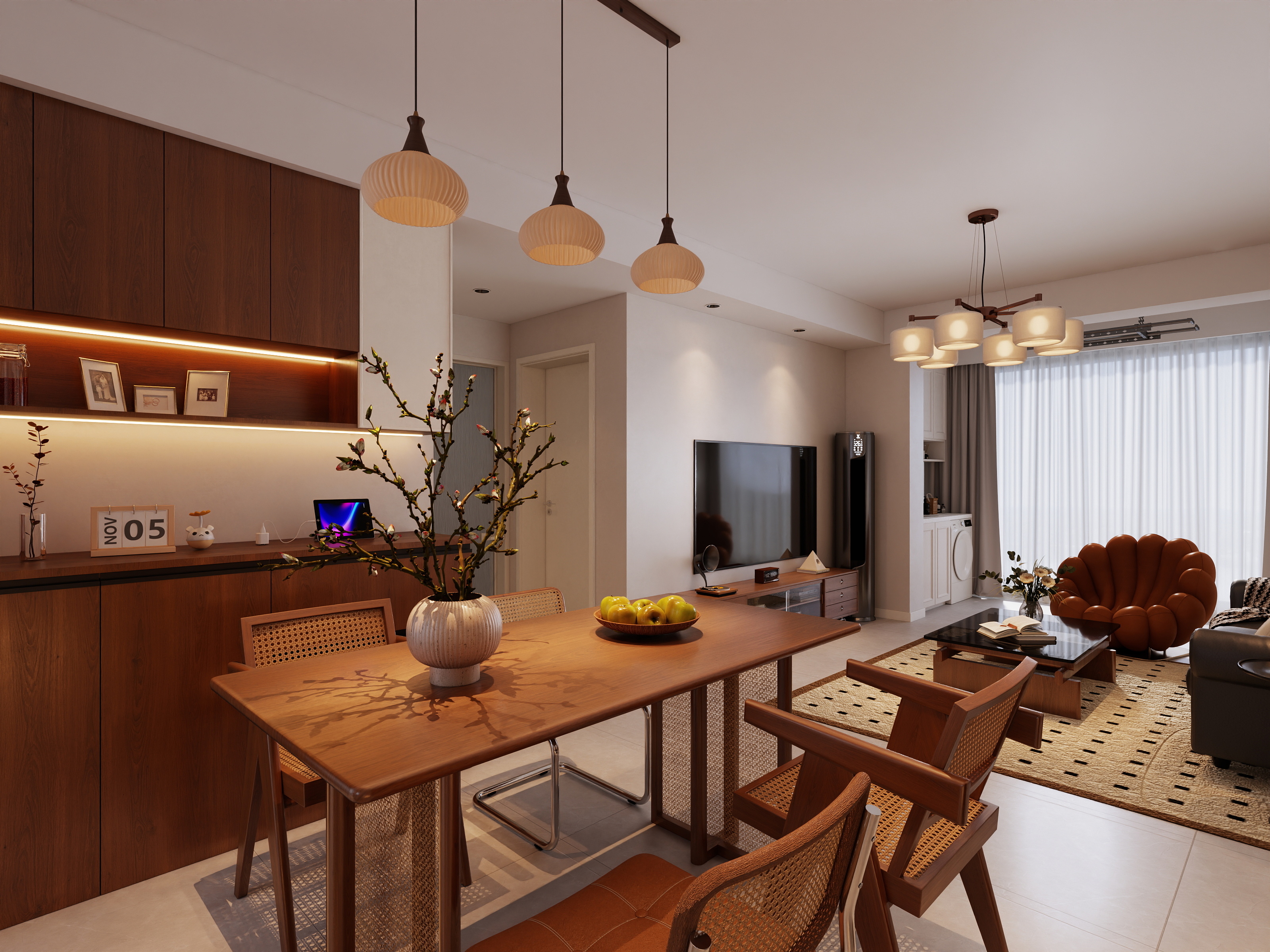 设计师阿伟66-信达水岸名都-装修设计方案