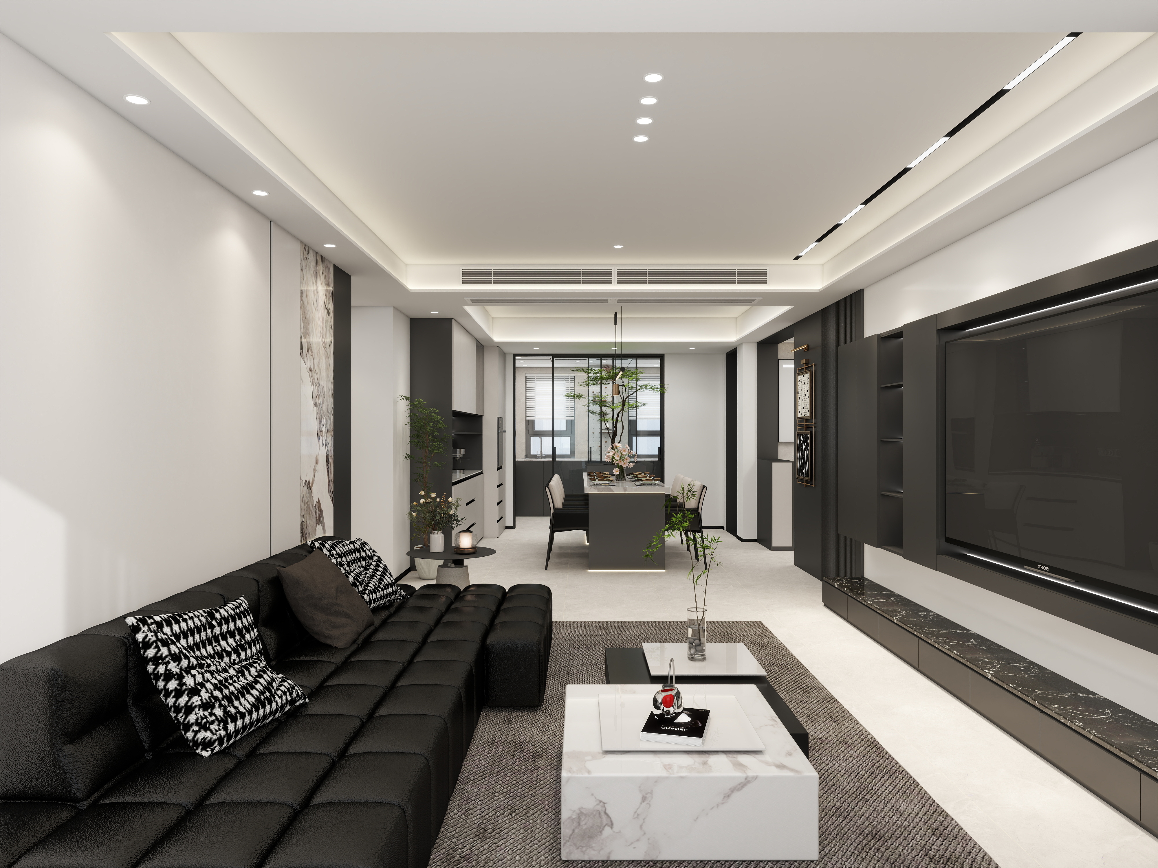 江苏镇江赵璧-聆江阁-现代简约-装修设计方案