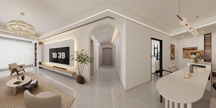 YMX设计-李-152㎡4室-装修设计方案