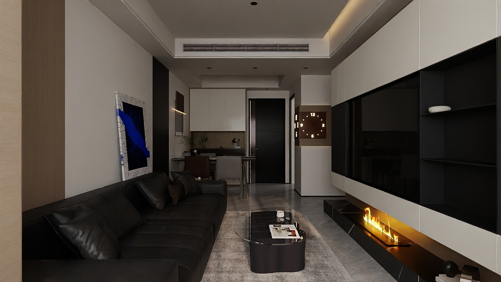 A周素人设计-浦东金桥 现代意式风-装修设计方案