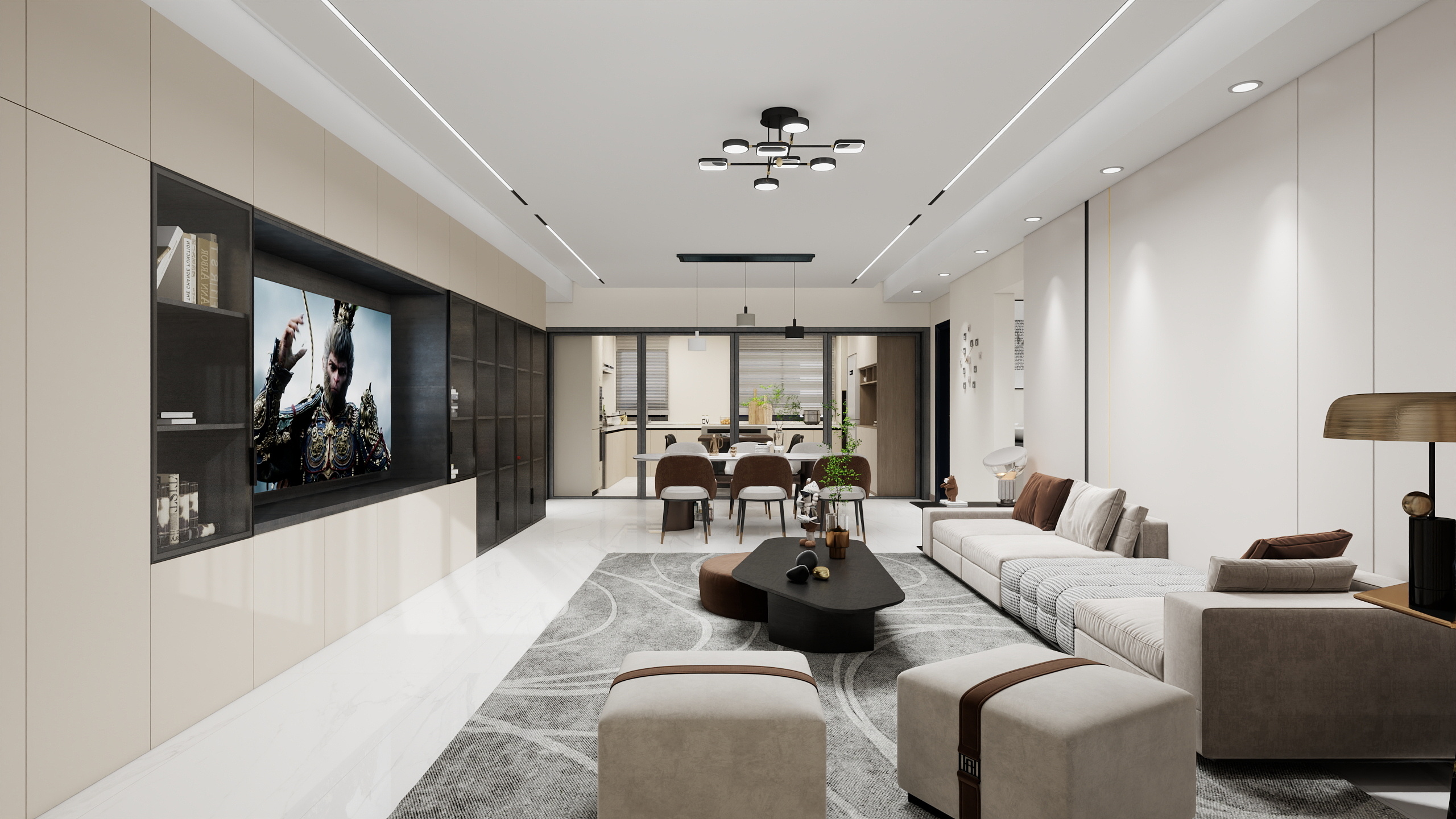 灵冲与你一起冲-现代简约风格-装修设计方案