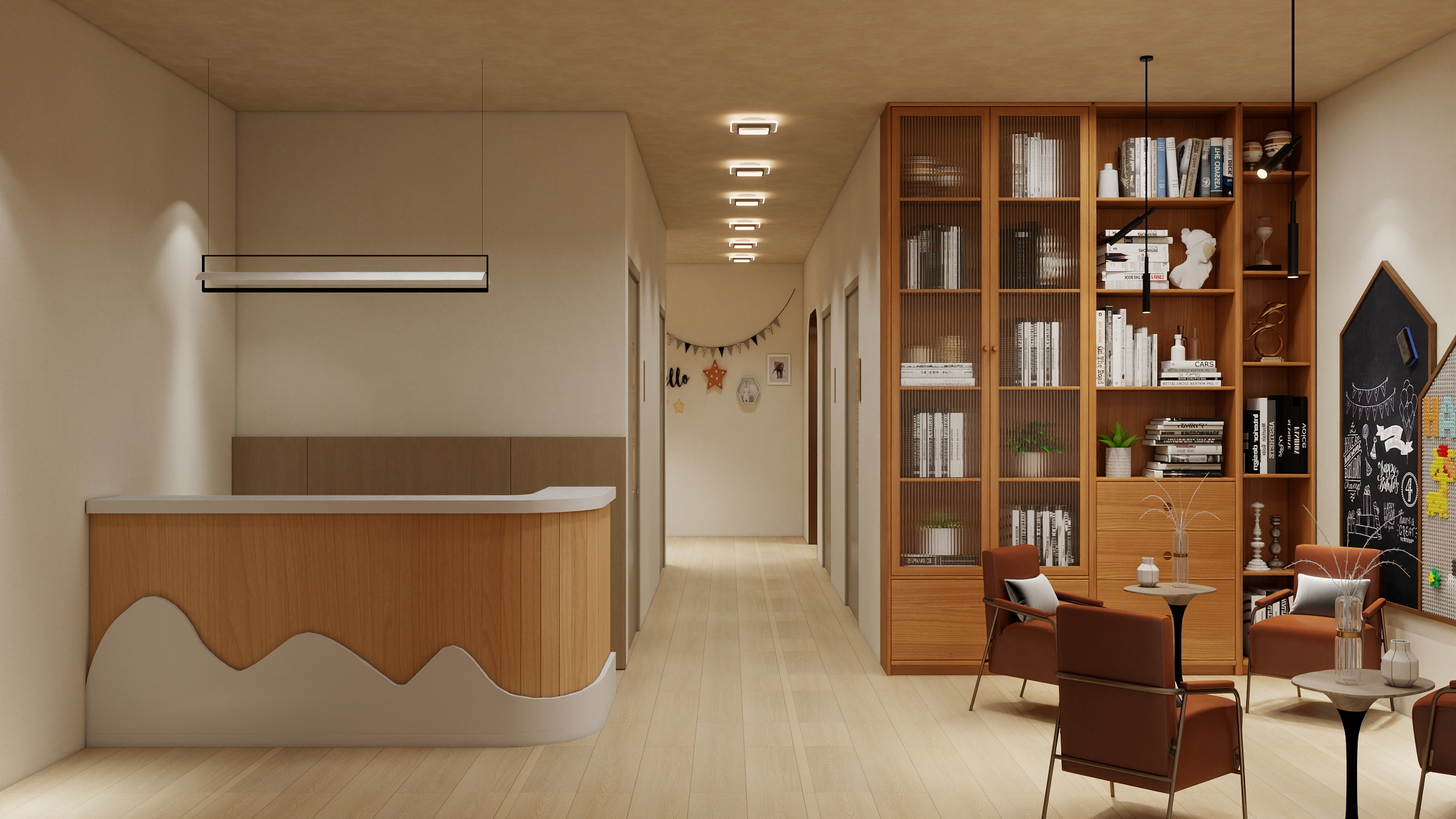 LAIAN李安-英语培训机构-装修设计方案