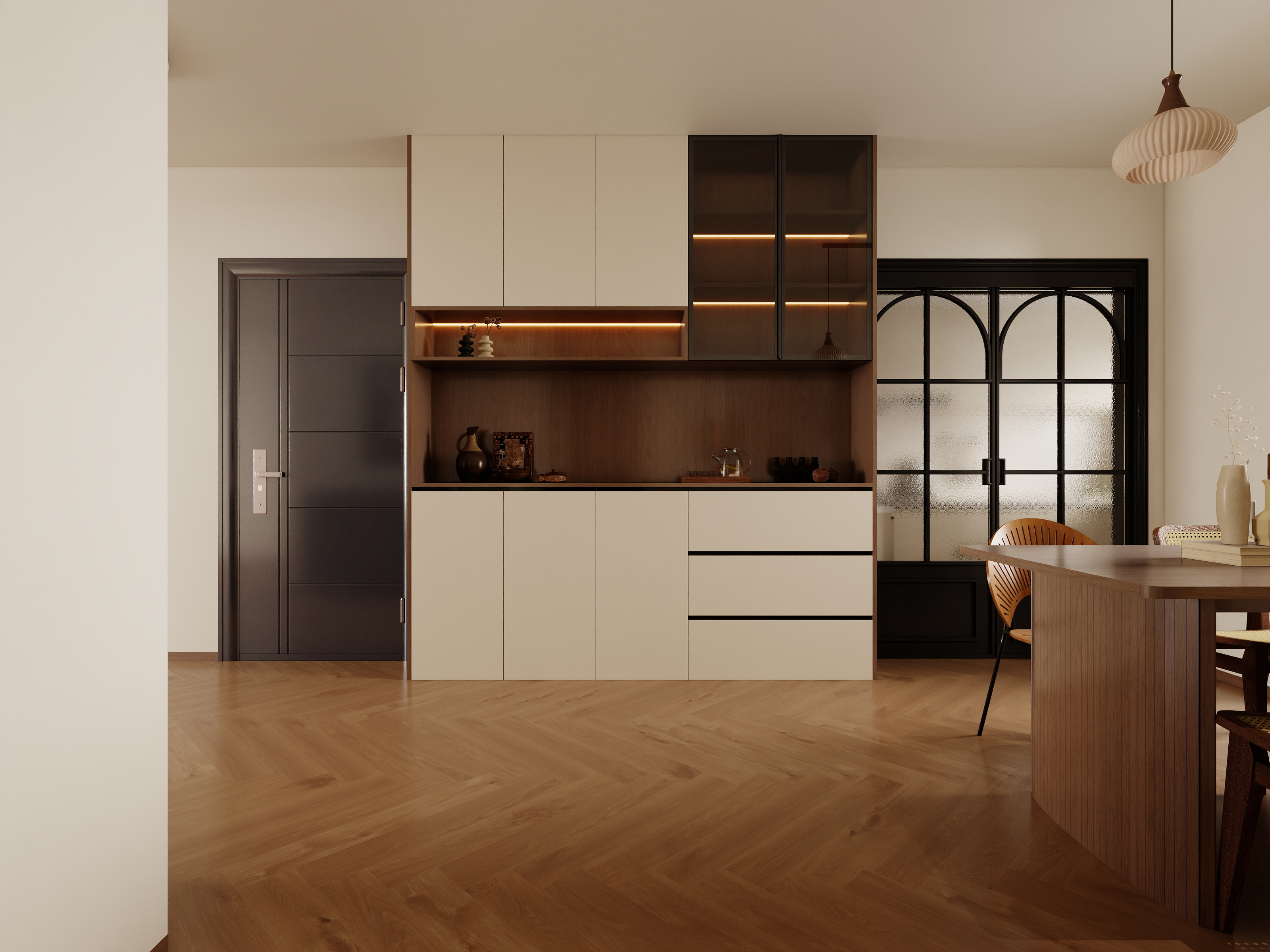 李青越-120平方中古四居室装修效果图