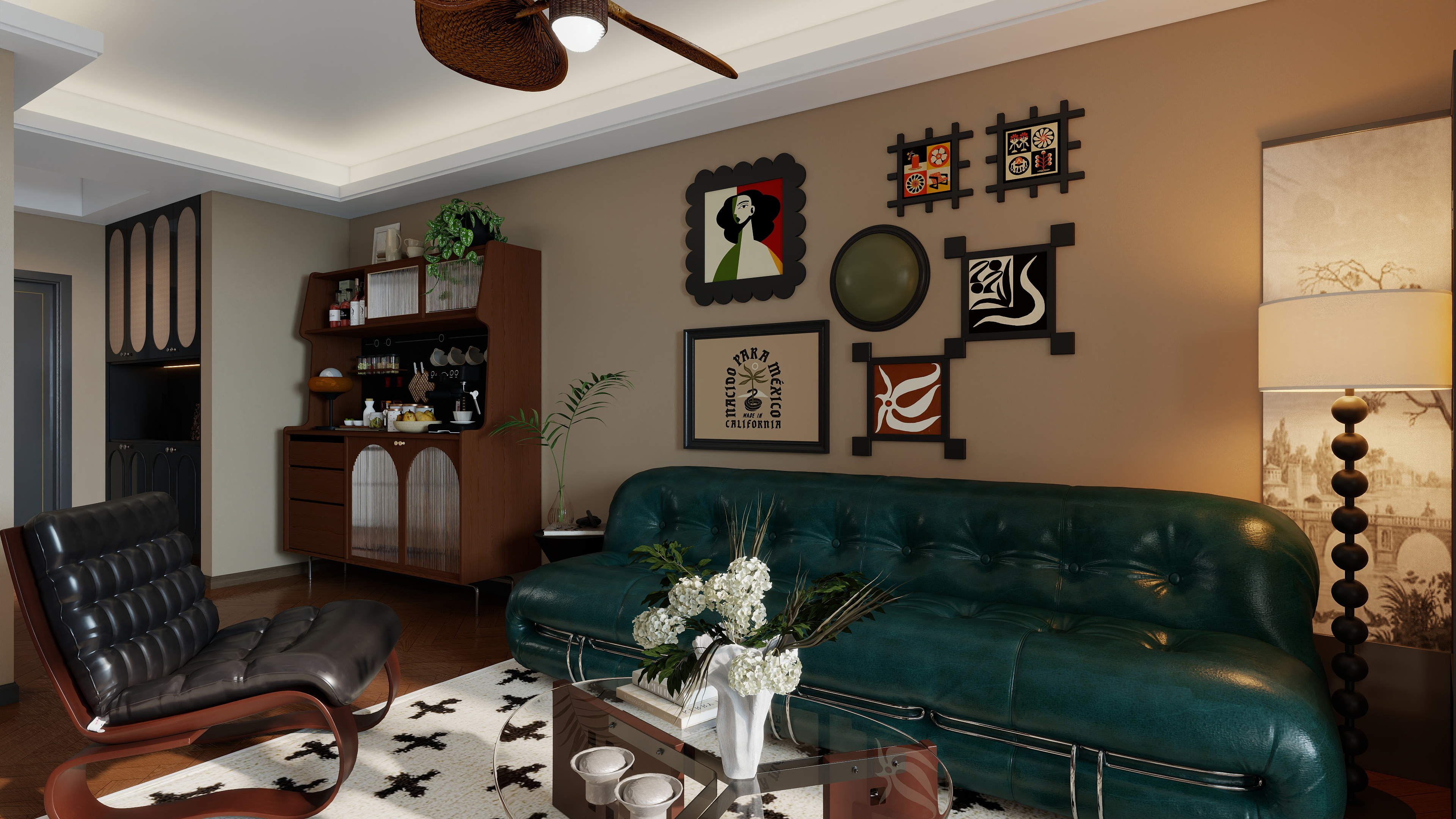 有糖设计工作室-86㎡3室-装修设计方案