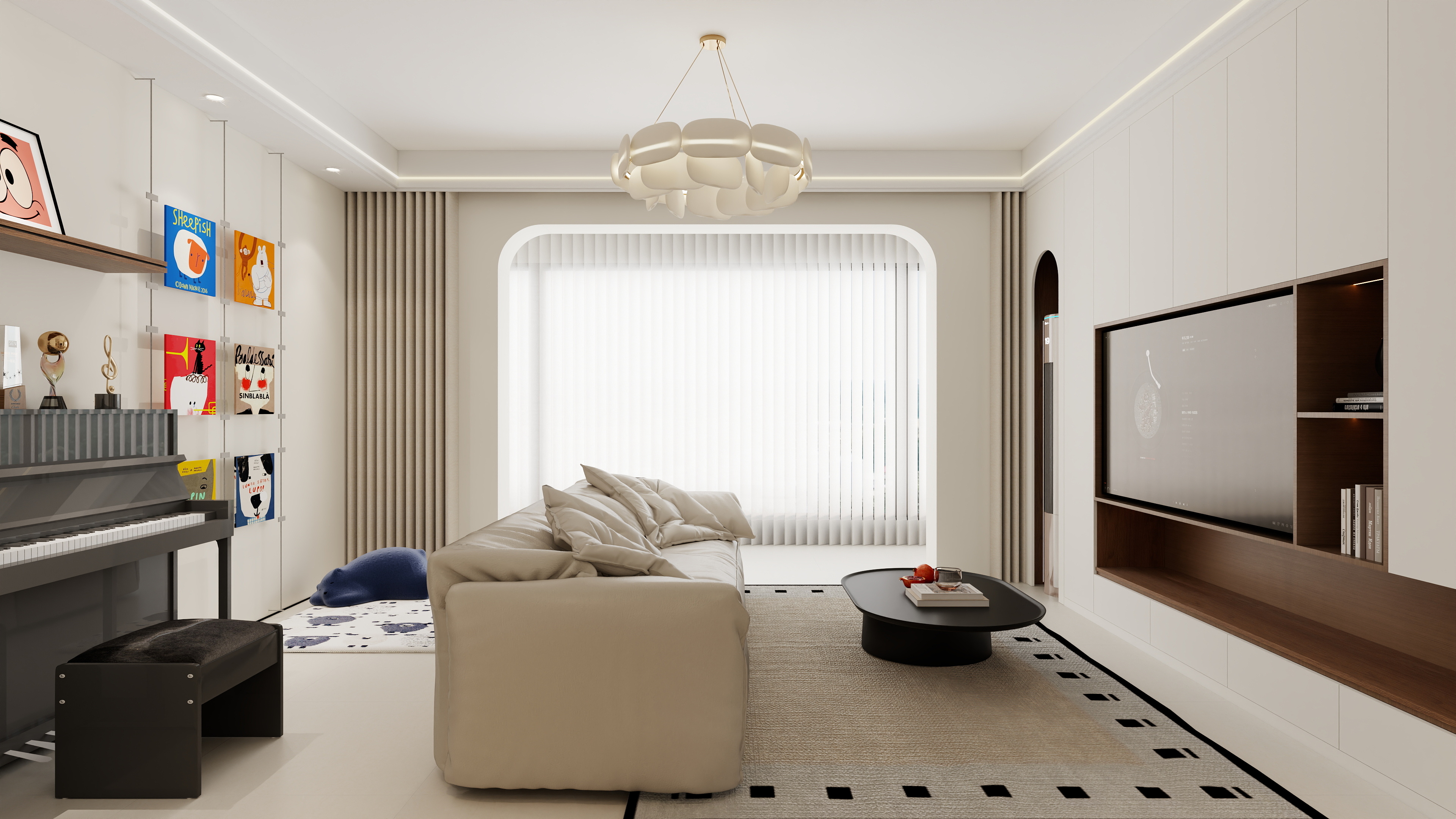 徵羽_DESIGN-世纪之星9-3-102-装修设计方案