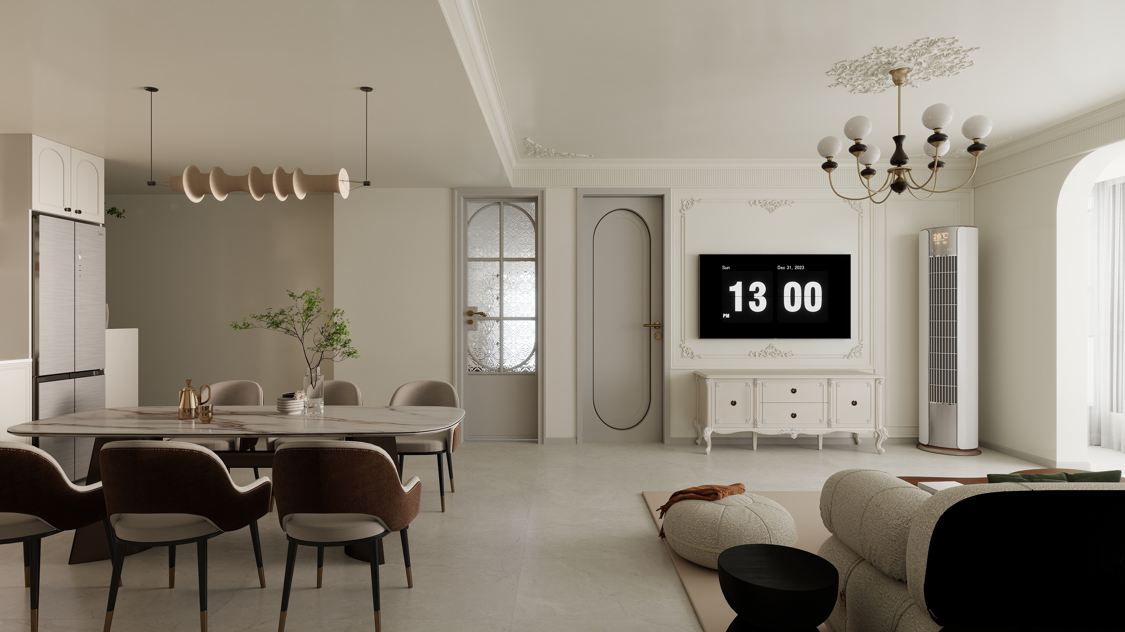 登封海邦qxej-郑州旭日龙园5#1-401-装修设计方案