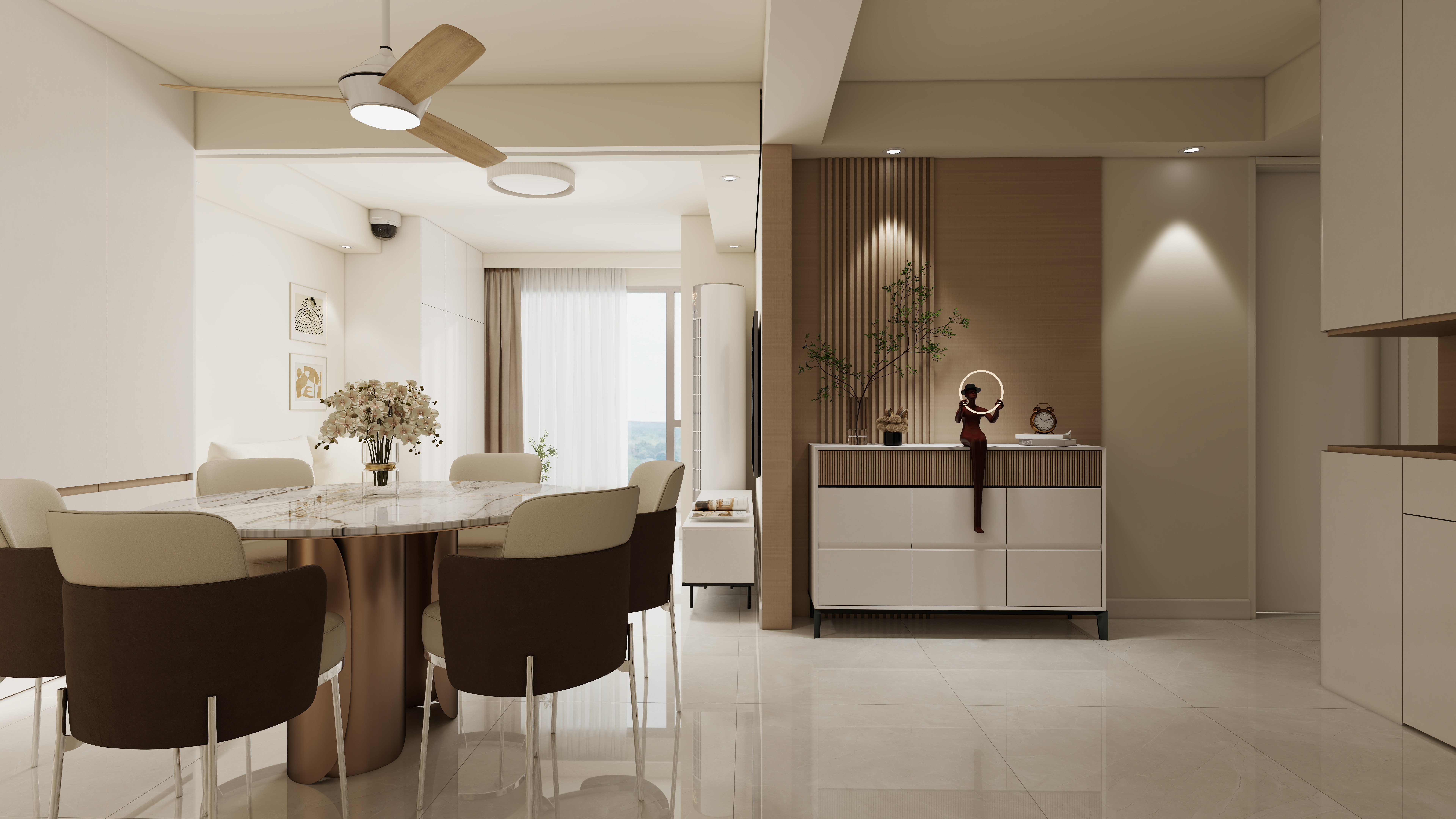 春天YhxU- 野风海天城  一居室住宅√-装修设计方案