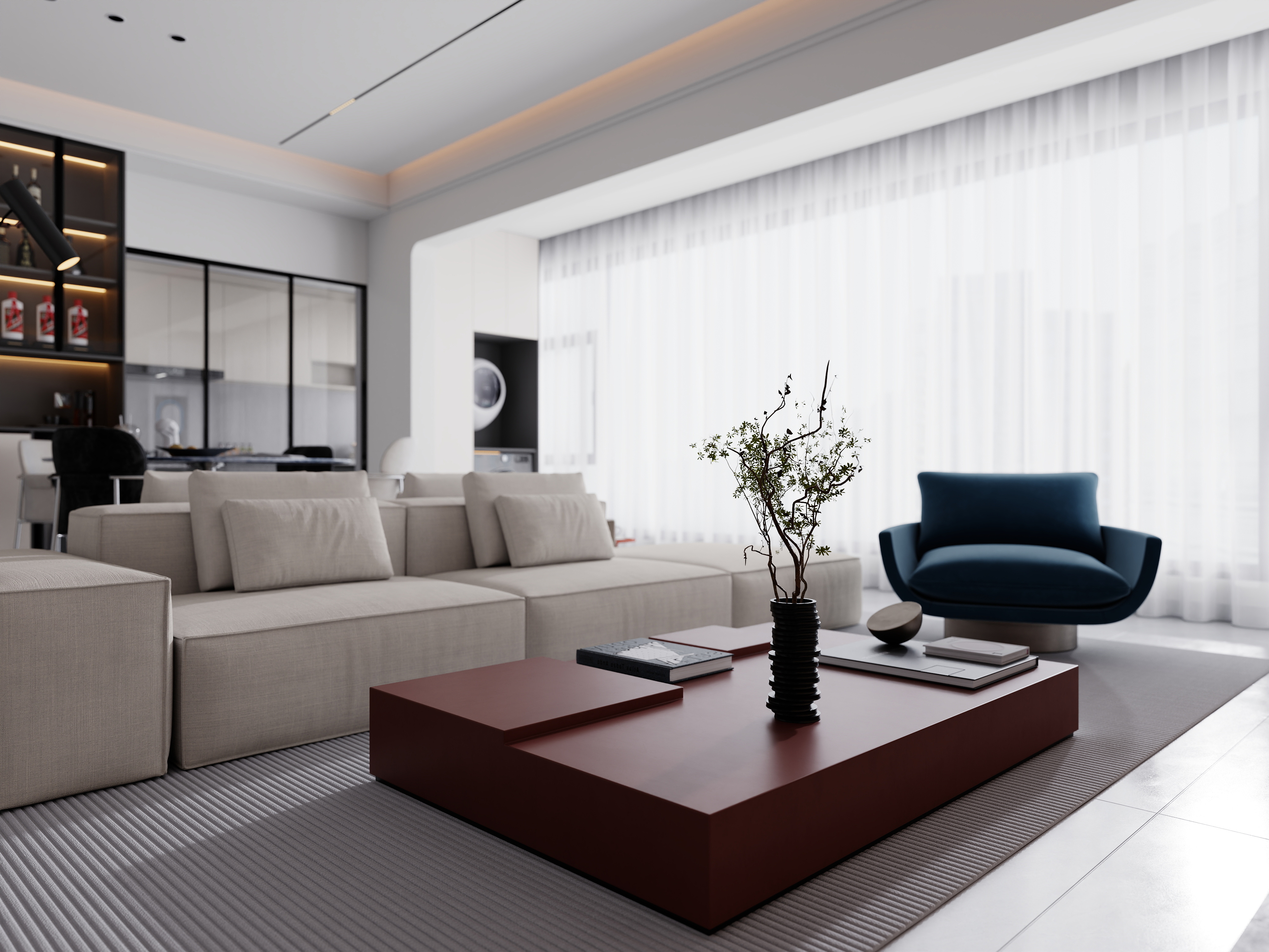 三原色计-金澜湾11#604自己-装修设计方案