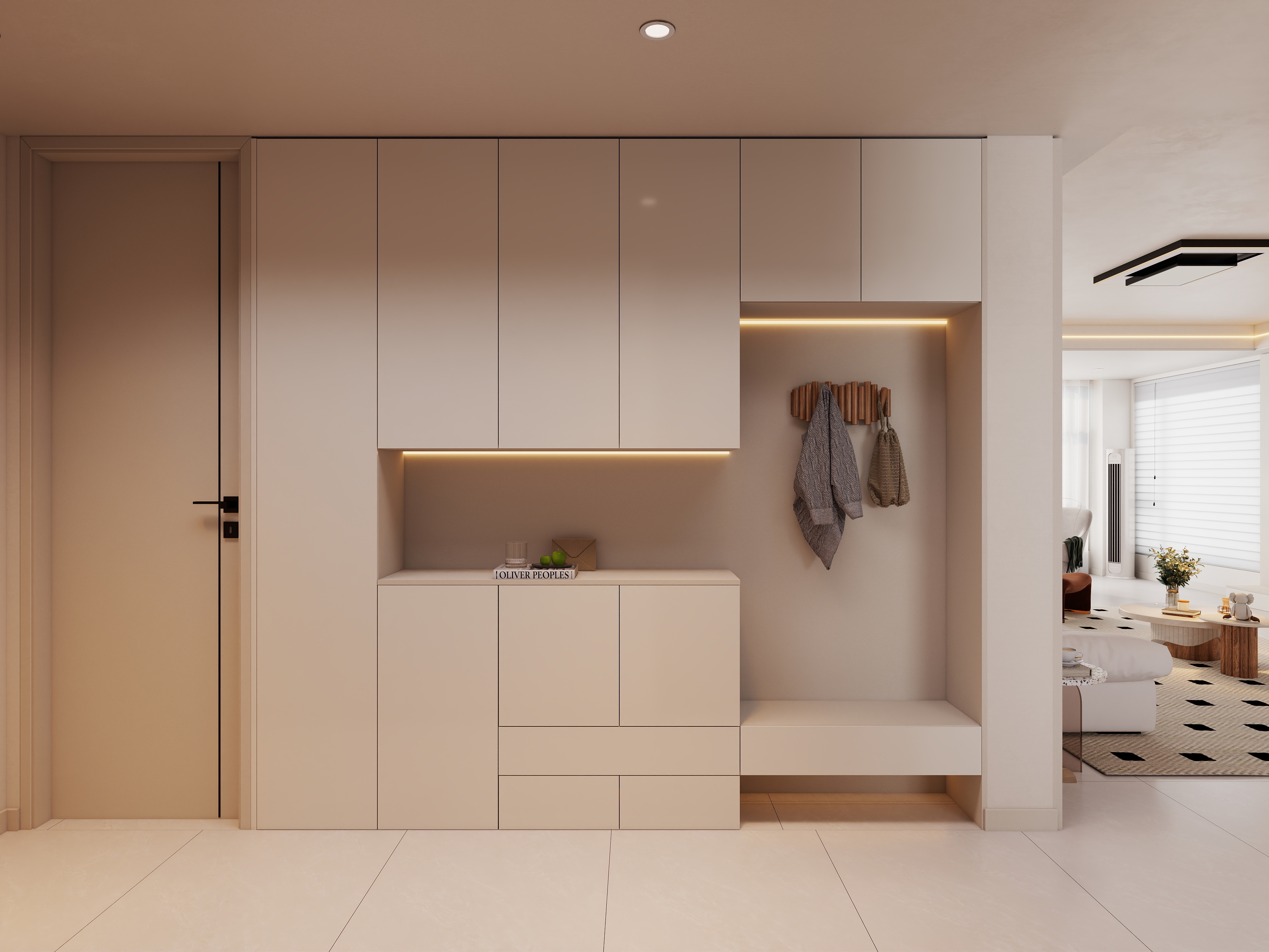 艺雅丽-170平现代简约装修效果图