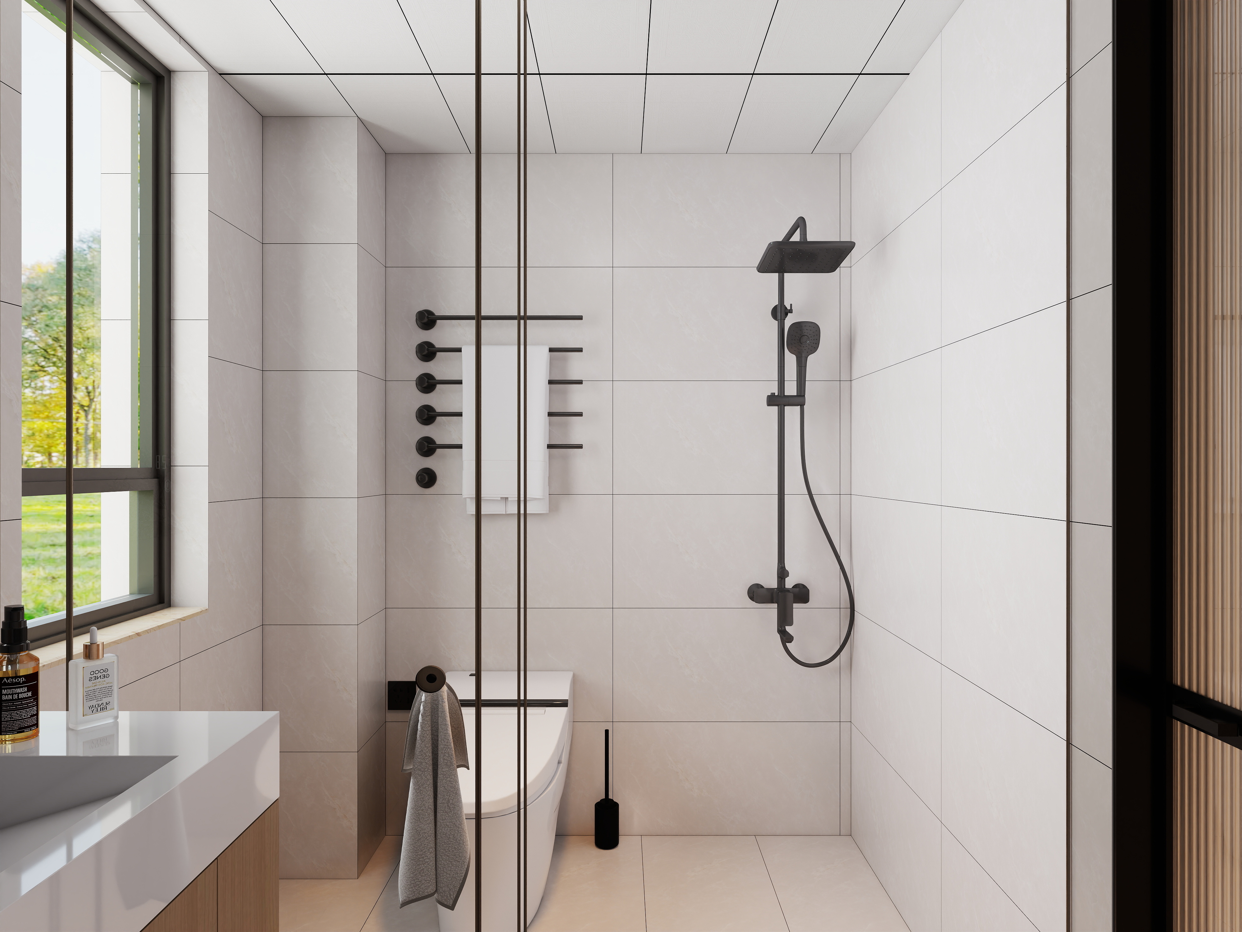 艺雅丽-170平现代简约装修效果图