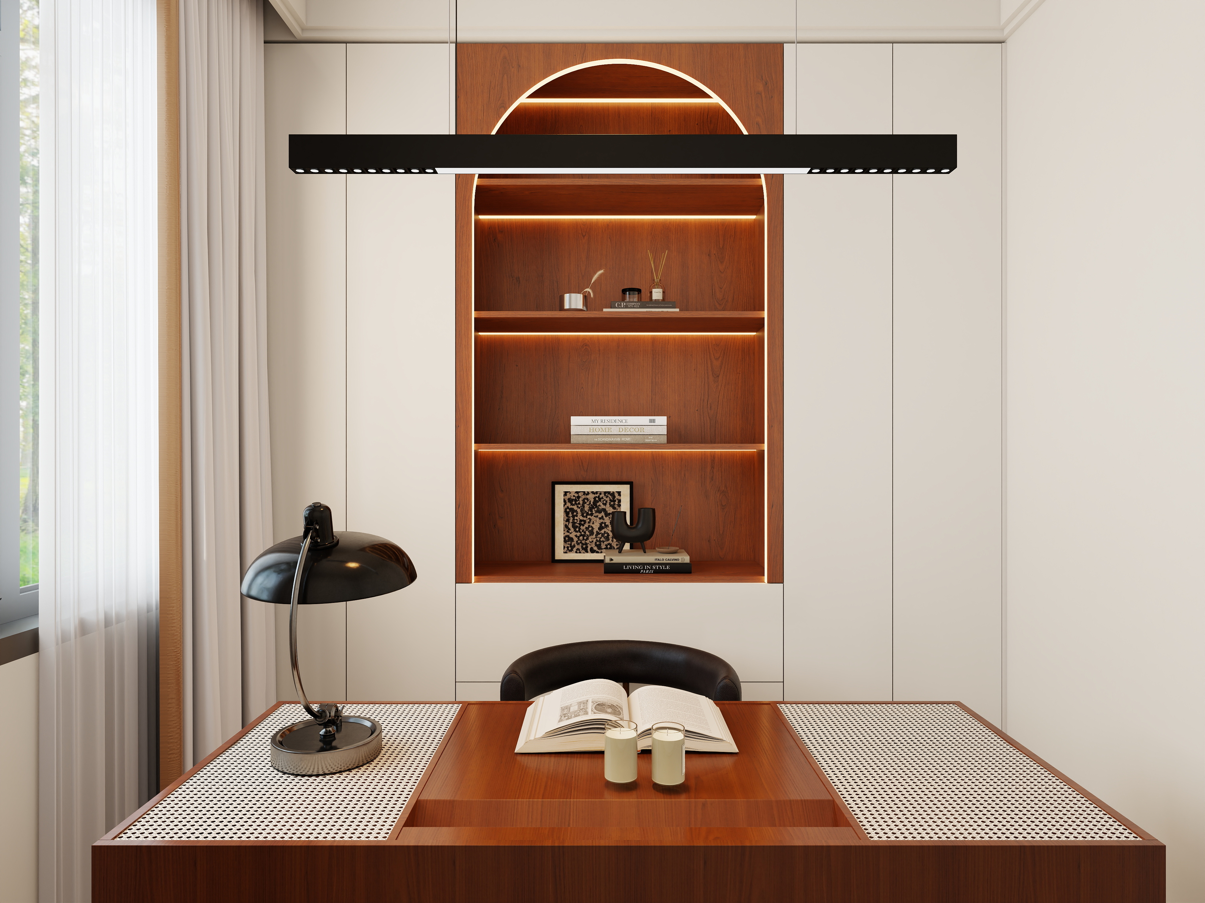 艺雅丽-78平现代简约 装修效果图