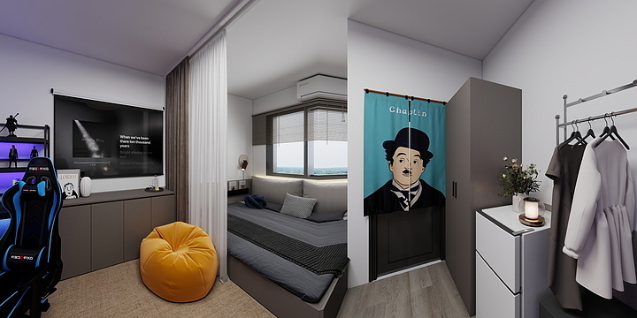 远山青--出租房优化-北京-装修设计方案