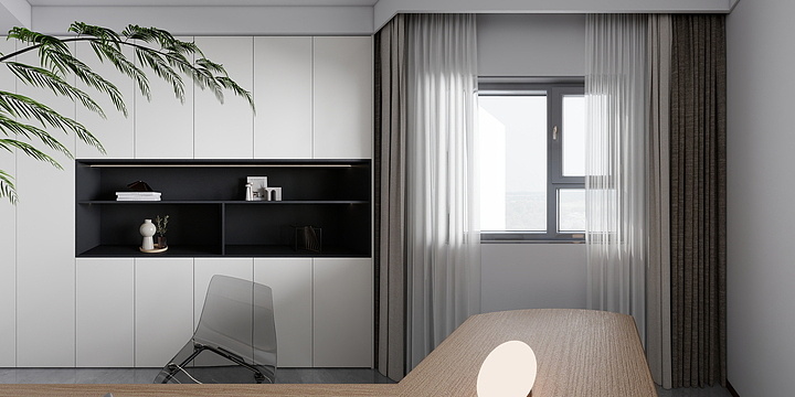 KangZhaofnuW-黑白简约-副本-装修设计方案