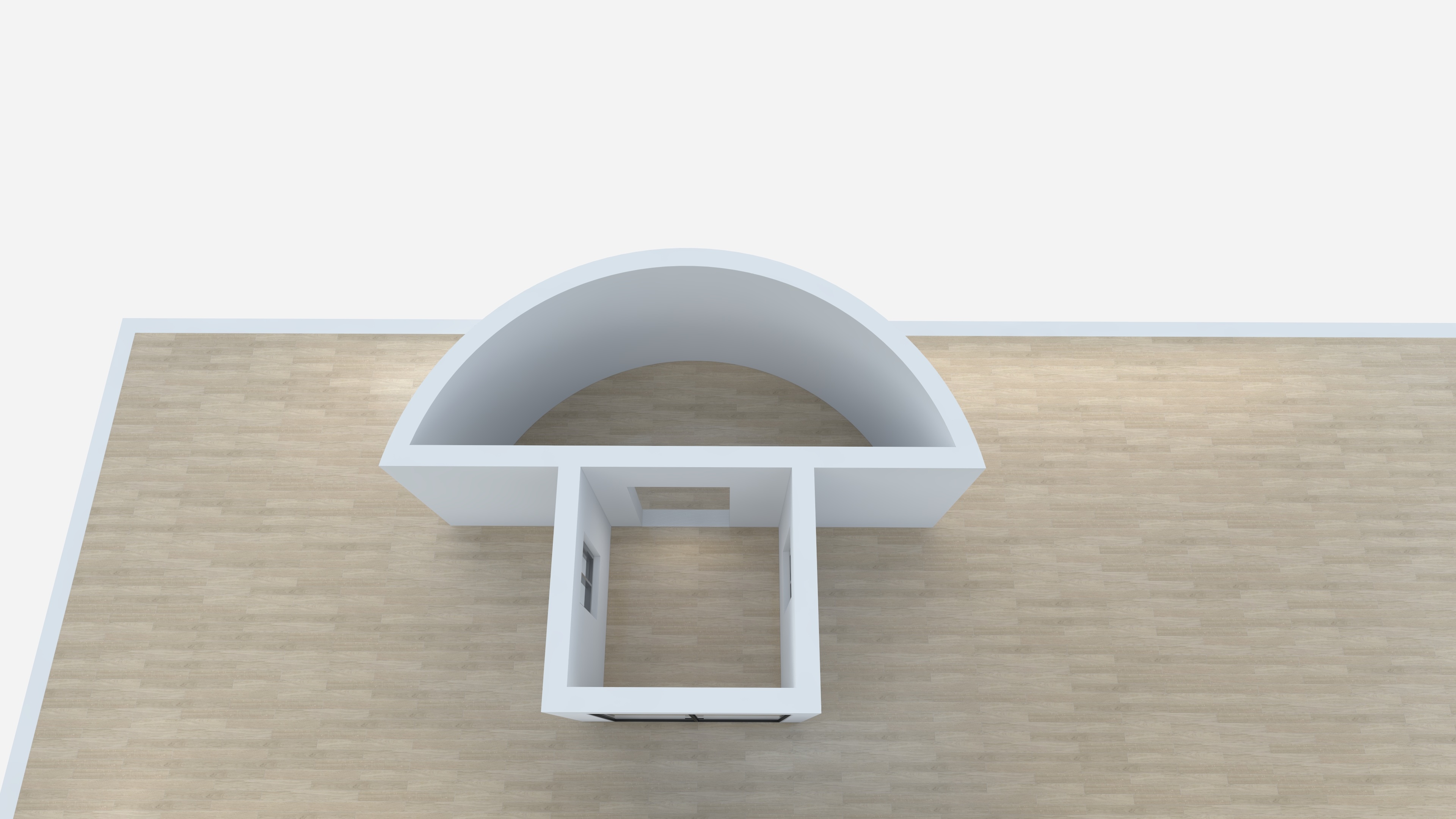 龙文丽-中级实操考核户型-装修设计方案