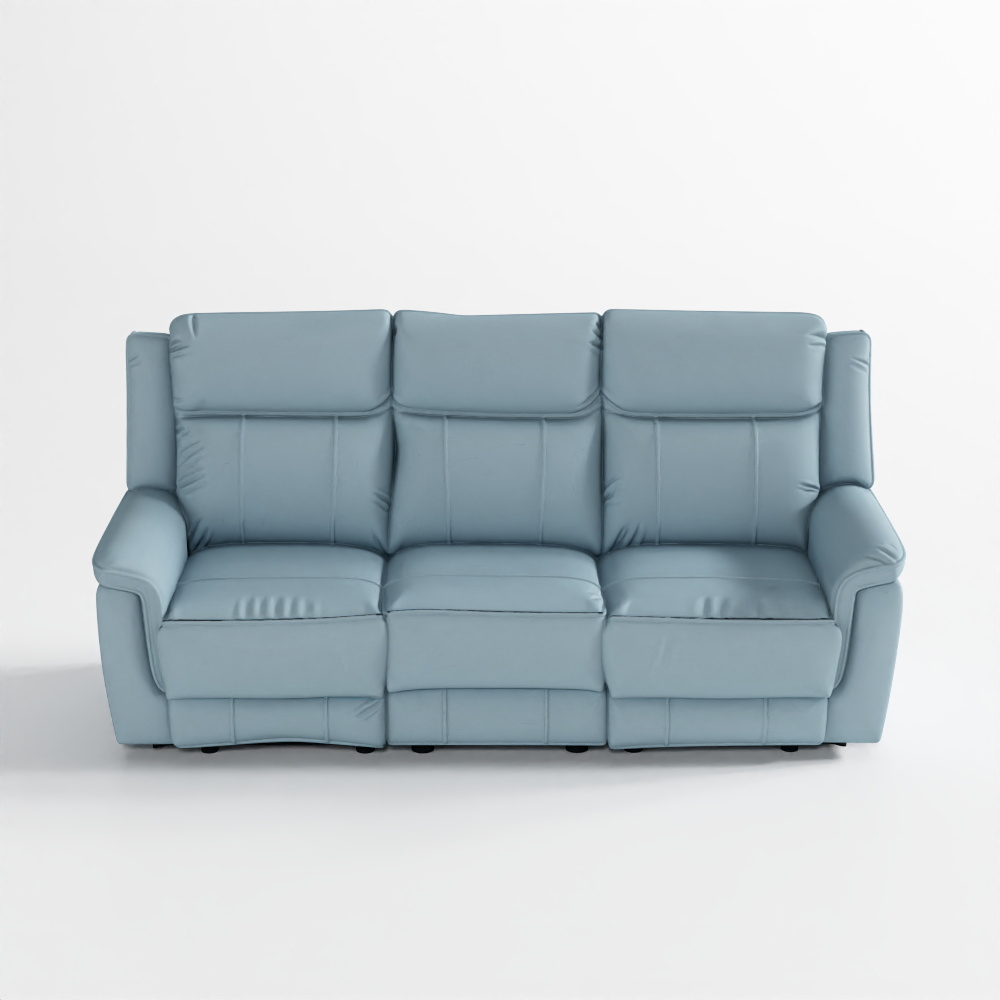 Walder Recliner Sofa - 3 seater - Genuine Leather3D模型