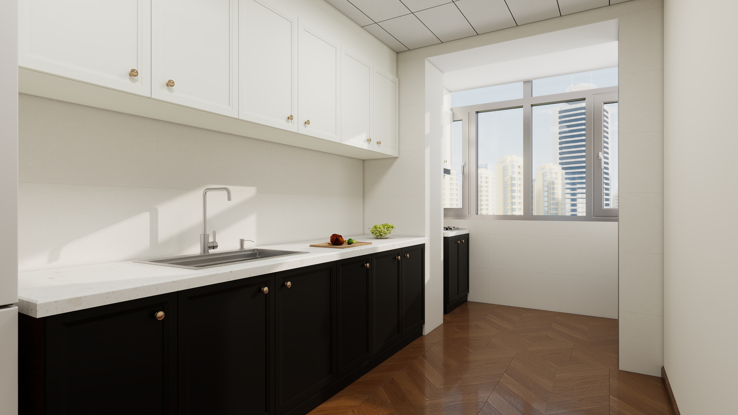 醉梦清风-中古风-两居室装修效果图