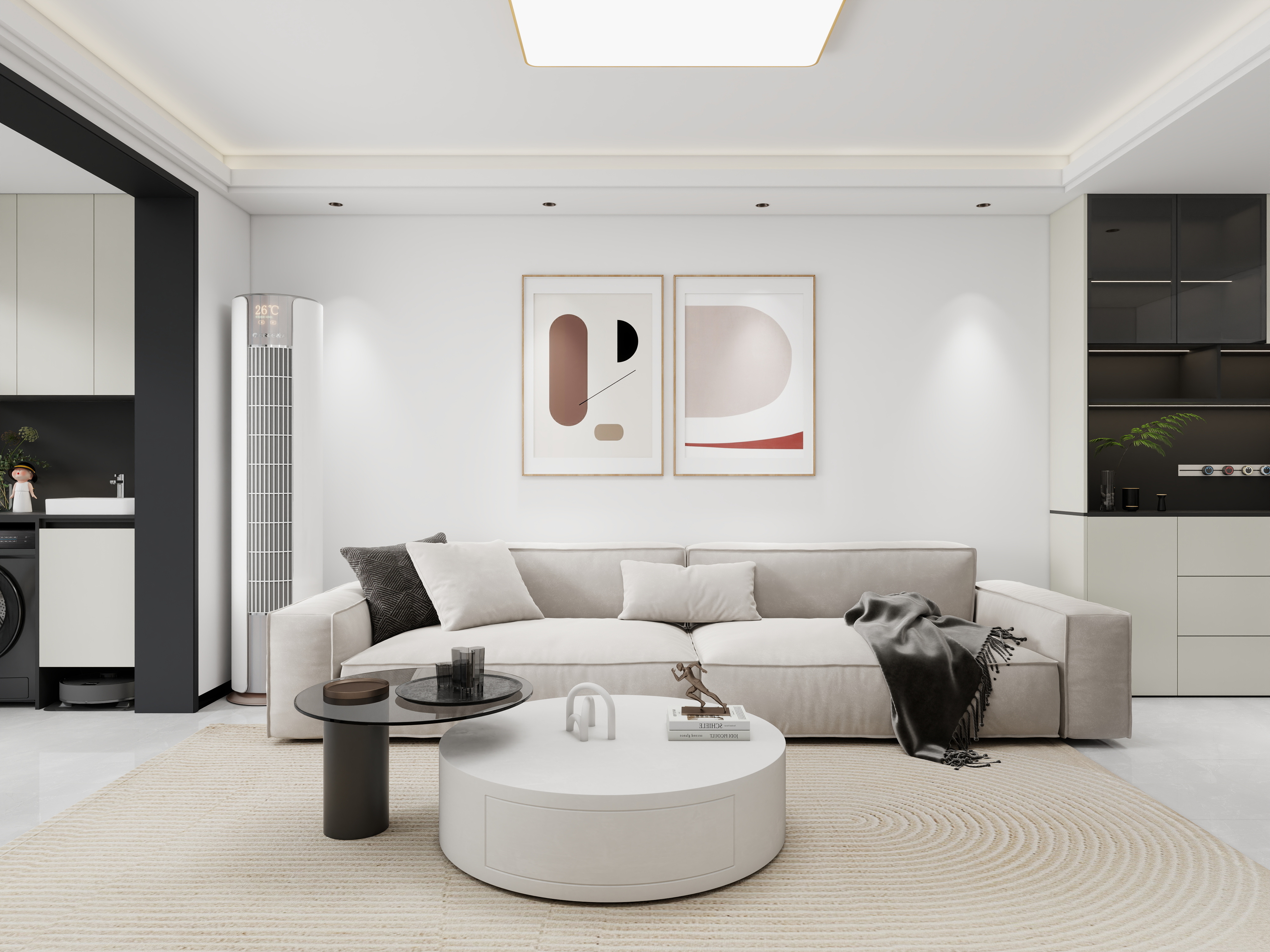 天水全案设计师白老师-和光尘樾95㎡3室-7-2-902-装修设计方案