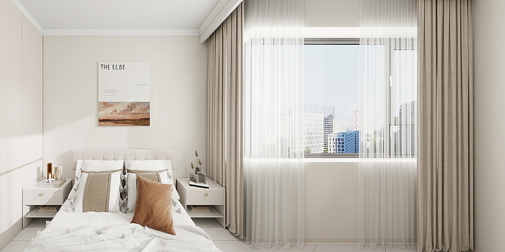 紫薯茗-紫御天娇-现代暖色风格-装修设计方案