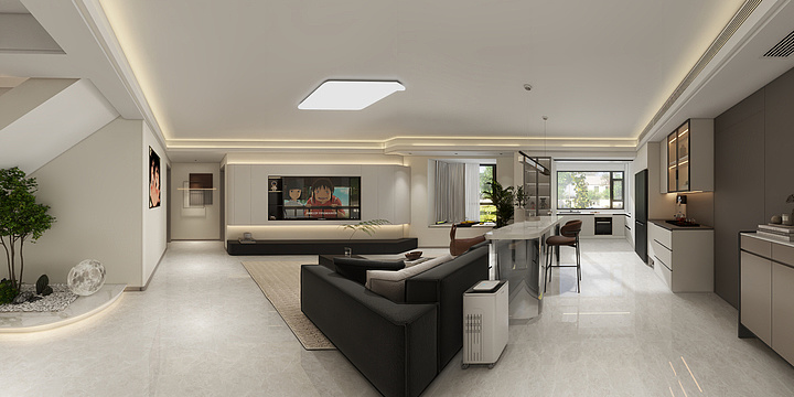 鲸鱼鲸落-博雅西城一楼圆桌-副本-副本-装修设计方案