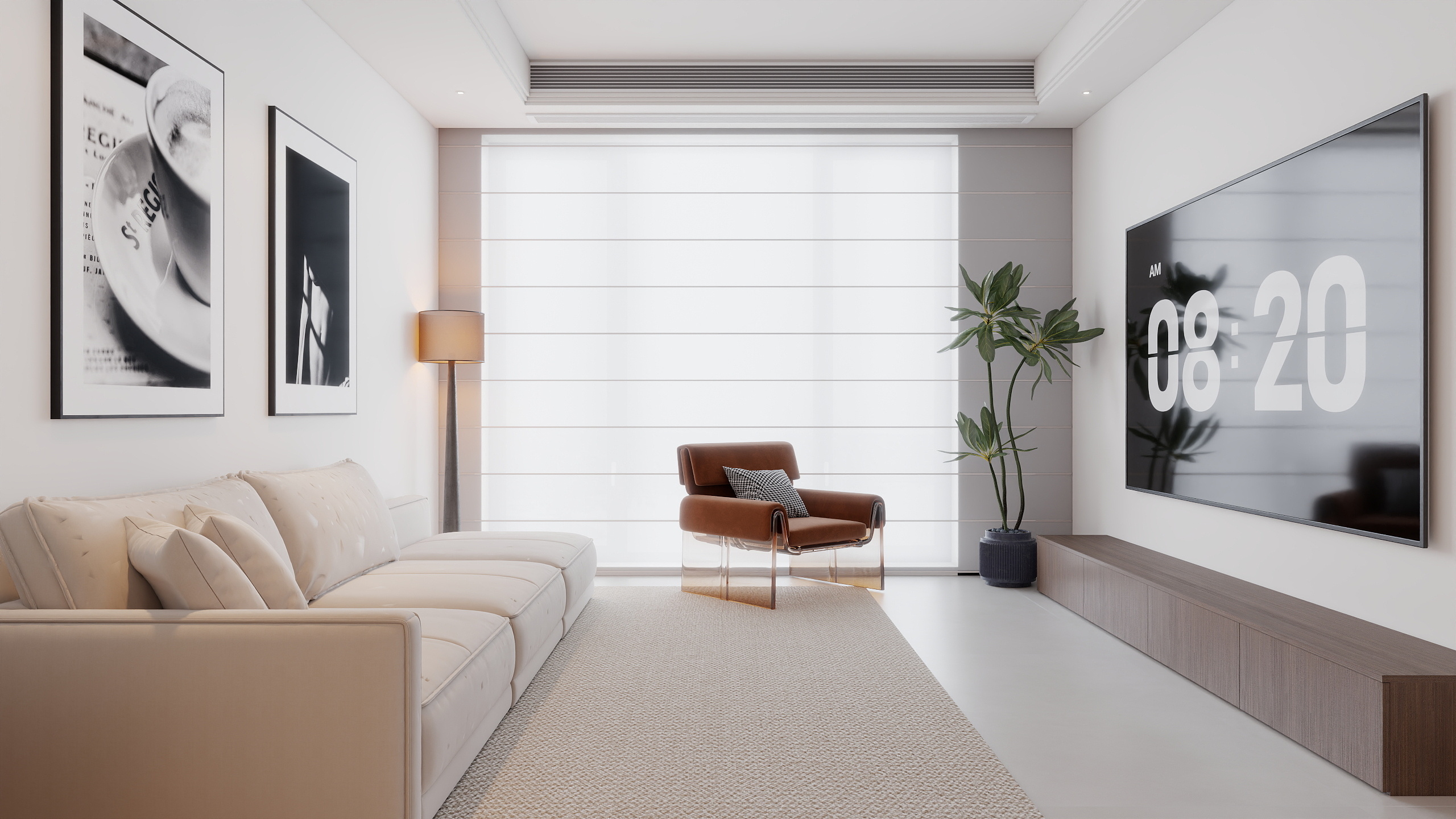 涫卓設記-华艺世纪佳源83㎡2室-装修设计方案