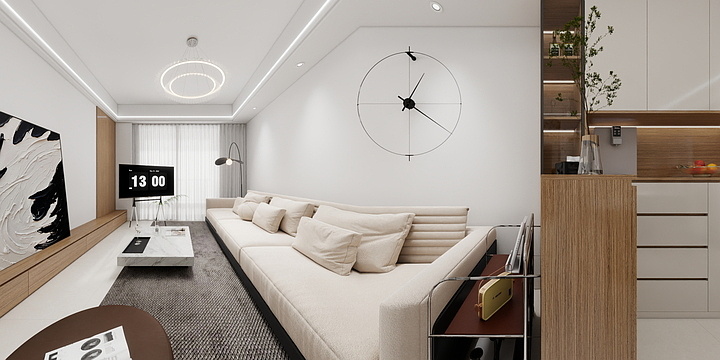 小茴仔-德威江誉城3期6-2801-装修设计方案