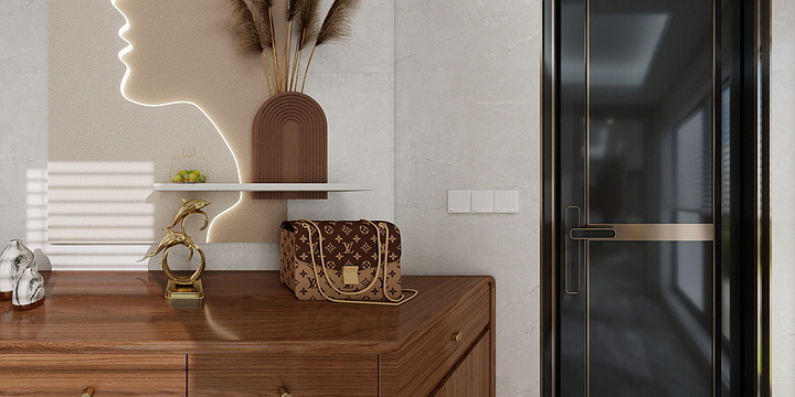 呼啦嘿-悦辉花园3栋2806120㎡3室-装修设计方案