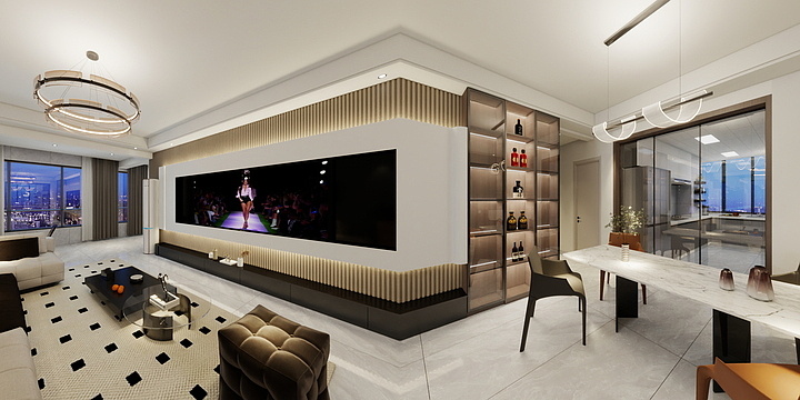 呈普设计工作室-欣隆钰府A10-1-201-装修设计方案