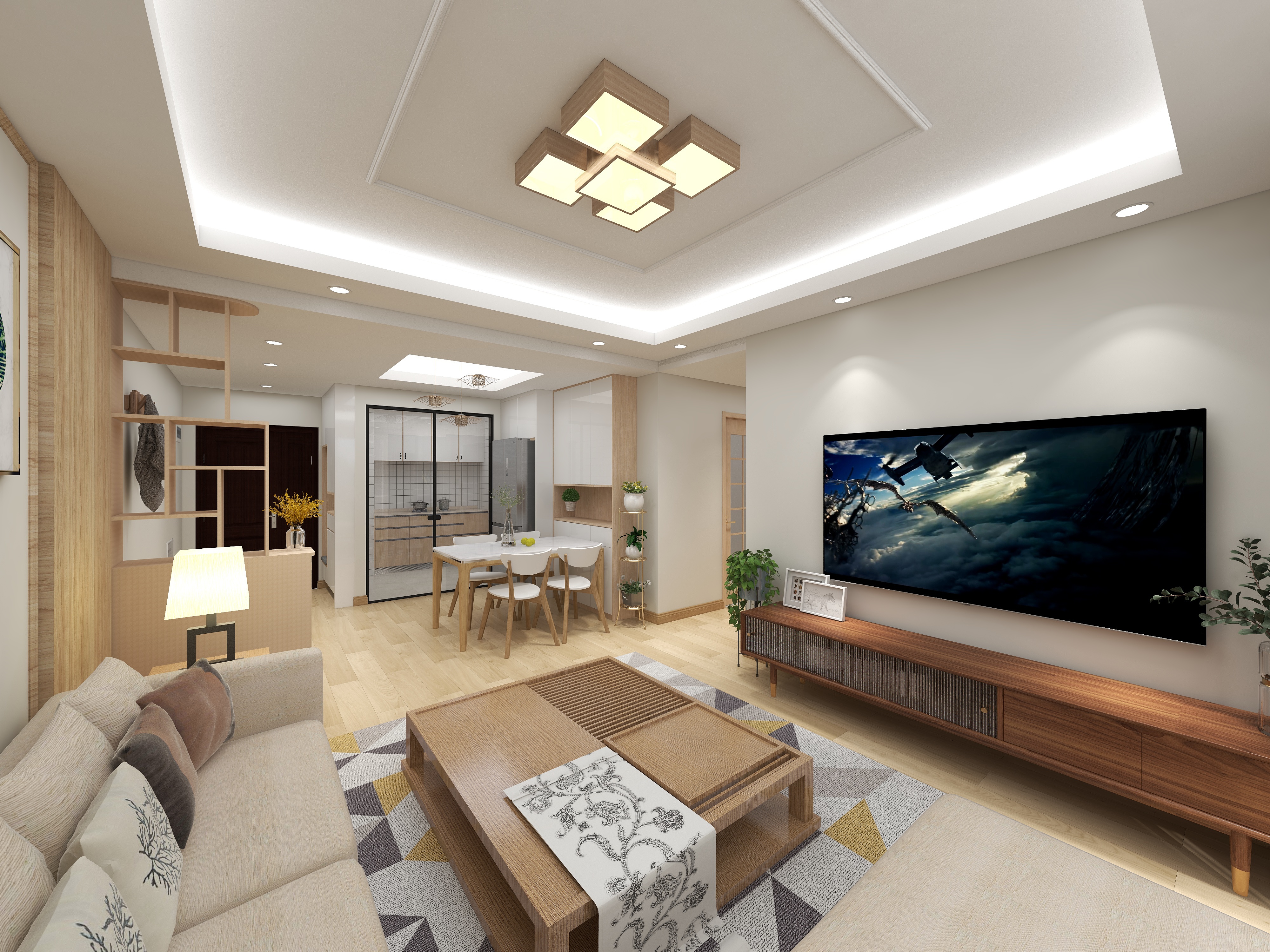 甘寅-原木风 紫台-装修设计方案