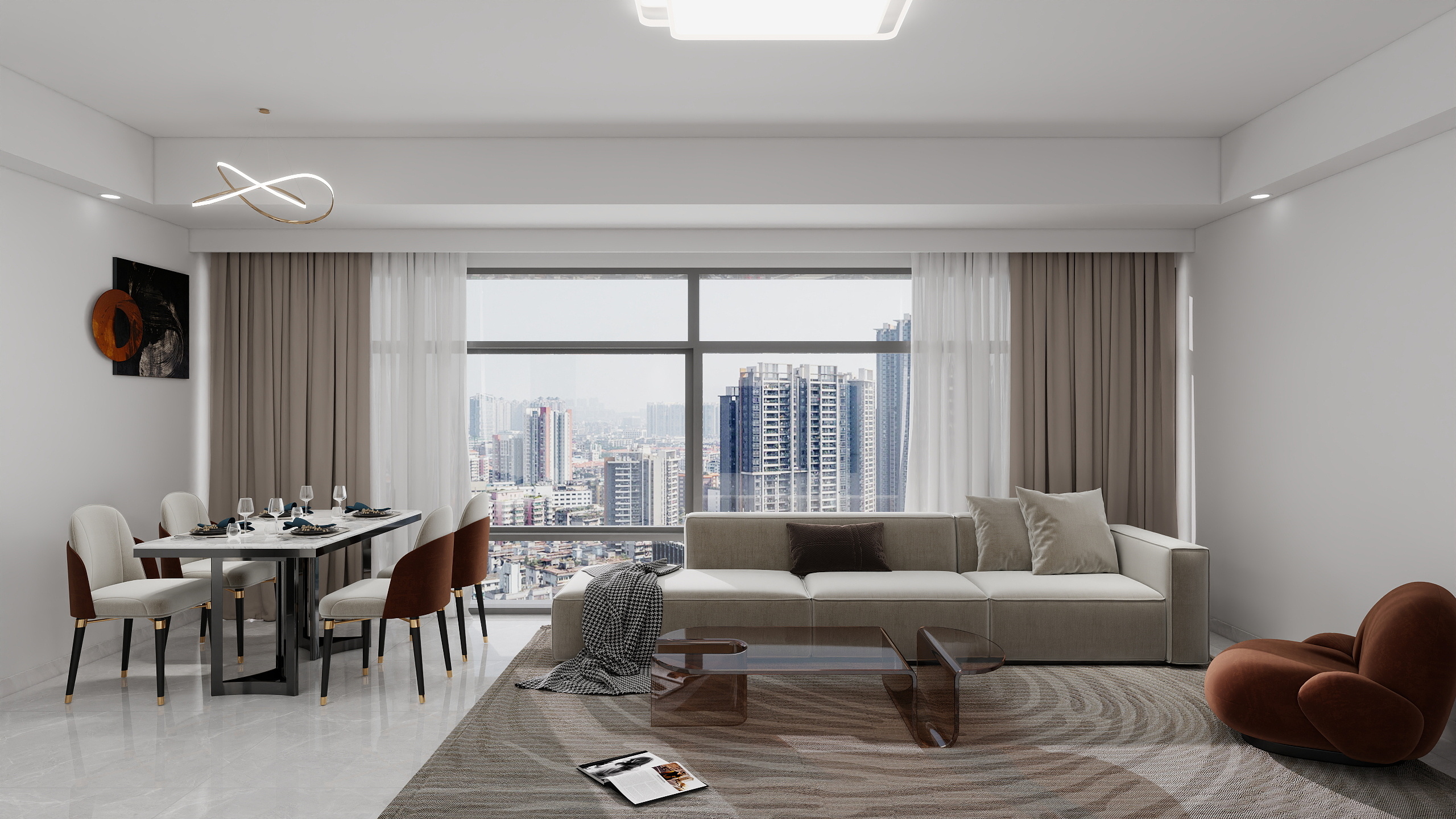 柠檬鱼宝-现代简约风简装-装修设计方案