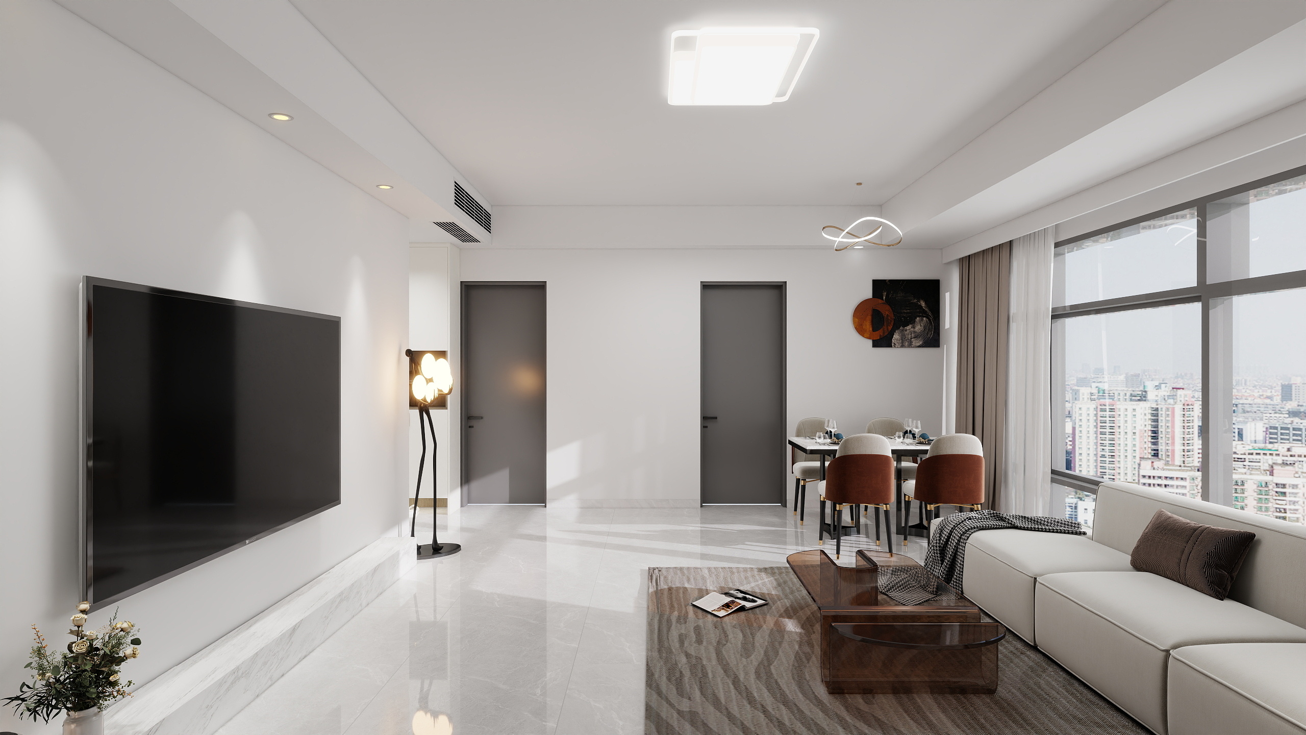 柠檬鱼宝-现代简约风简装装修效果图