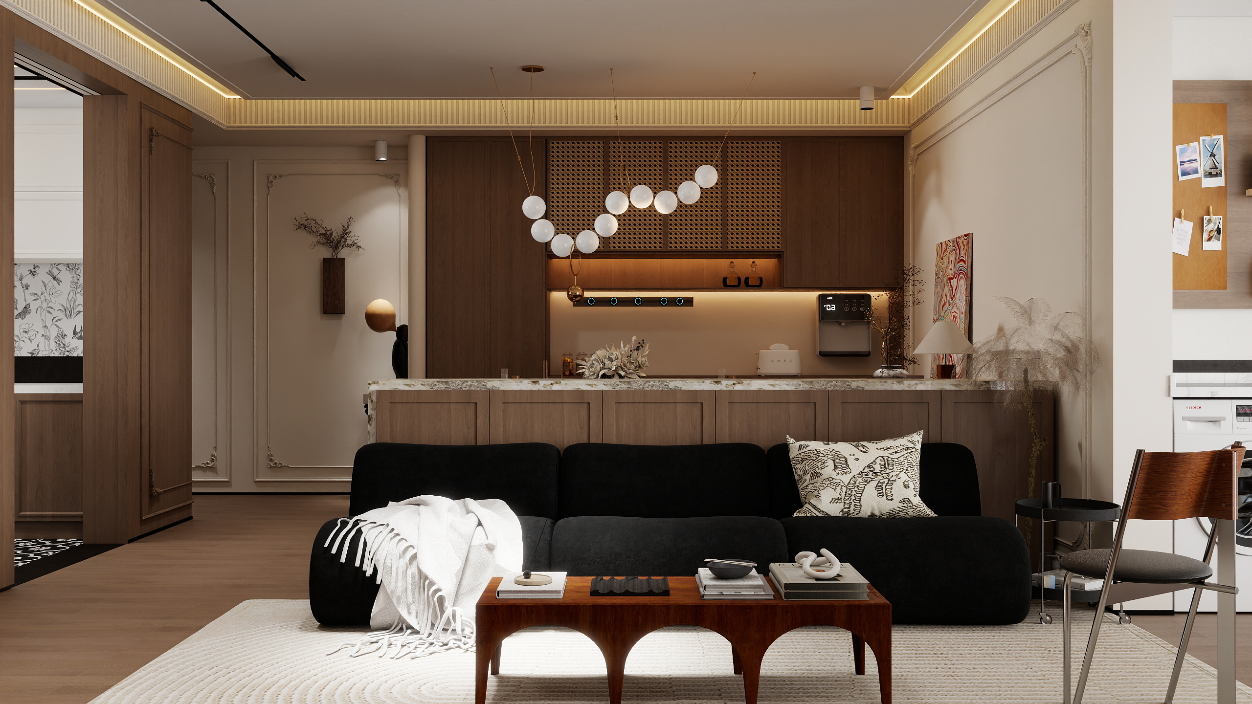 沫宁设计-140㎡4室-装修设计方案