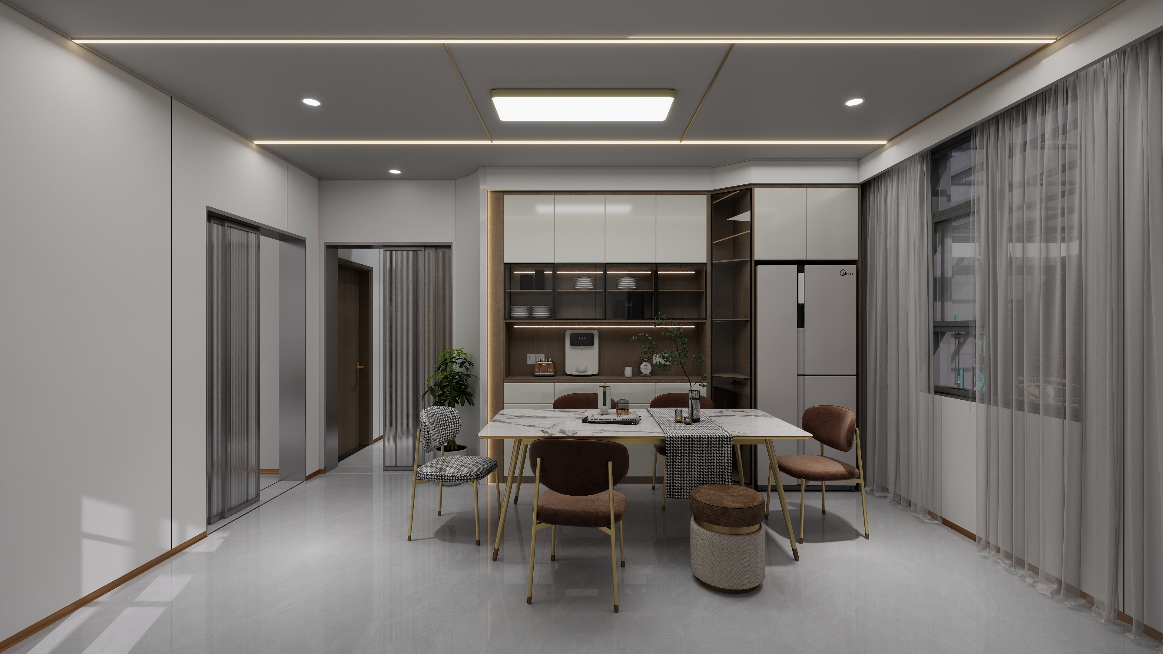 甘寅-台湾街私房 方案（大板 现代-装修设计方案