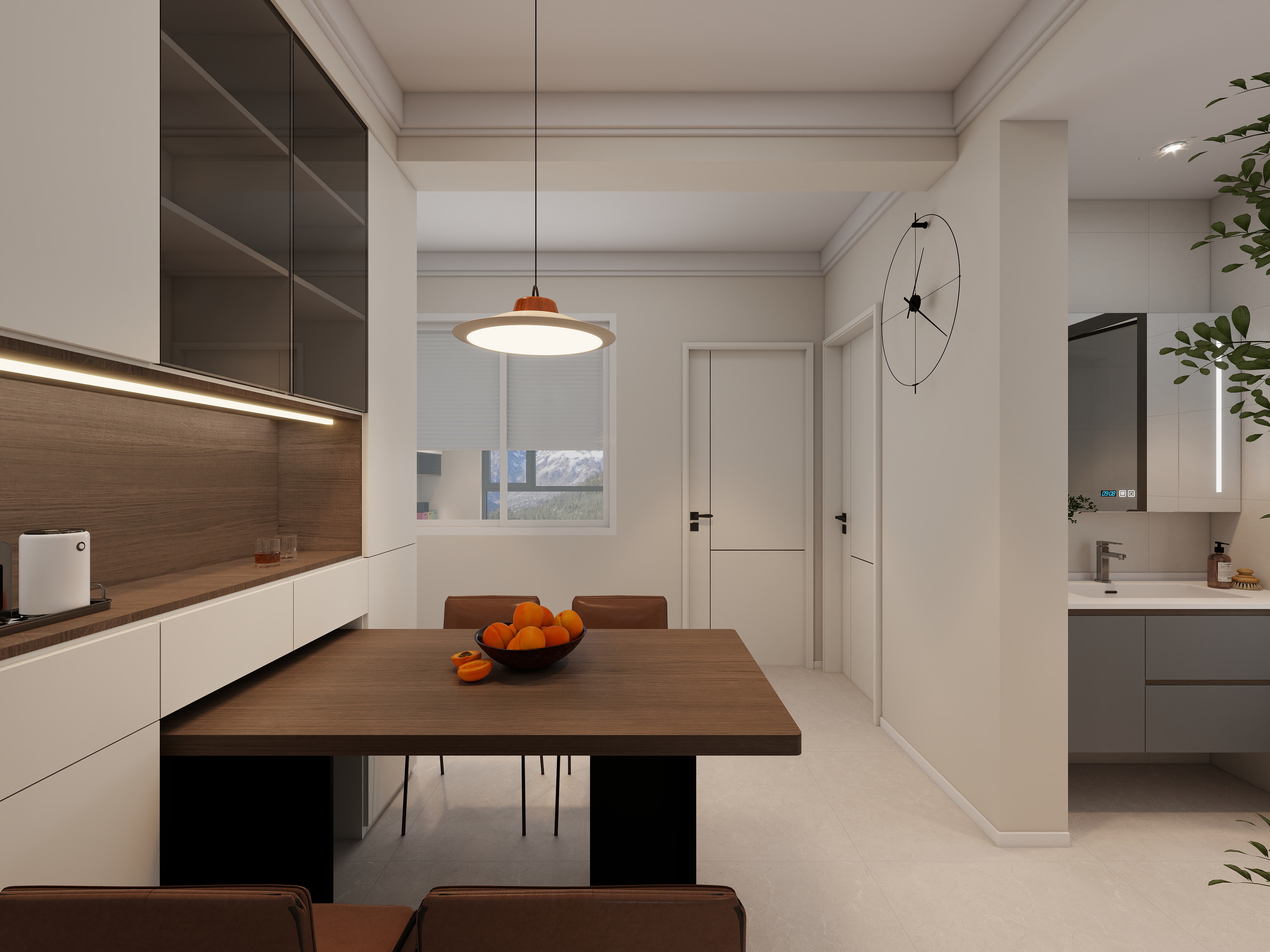 胖头鱼设计-欣欣家园现代简约89㎡两室改三室-装修设计方案