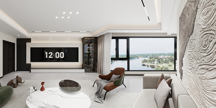 罗超设计丶-富春山居5-2-1102-装修设计方案