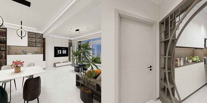 装饰设计~雅丽-方正悦城3-2-2004-装修设计方案