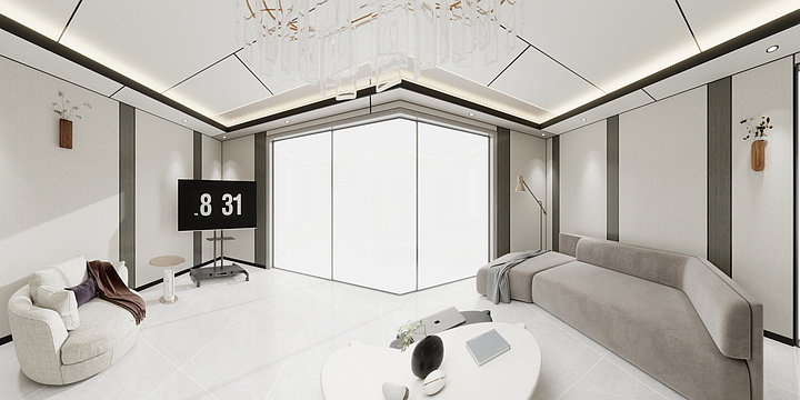 一宥设计-墙面插色-装修设计方案