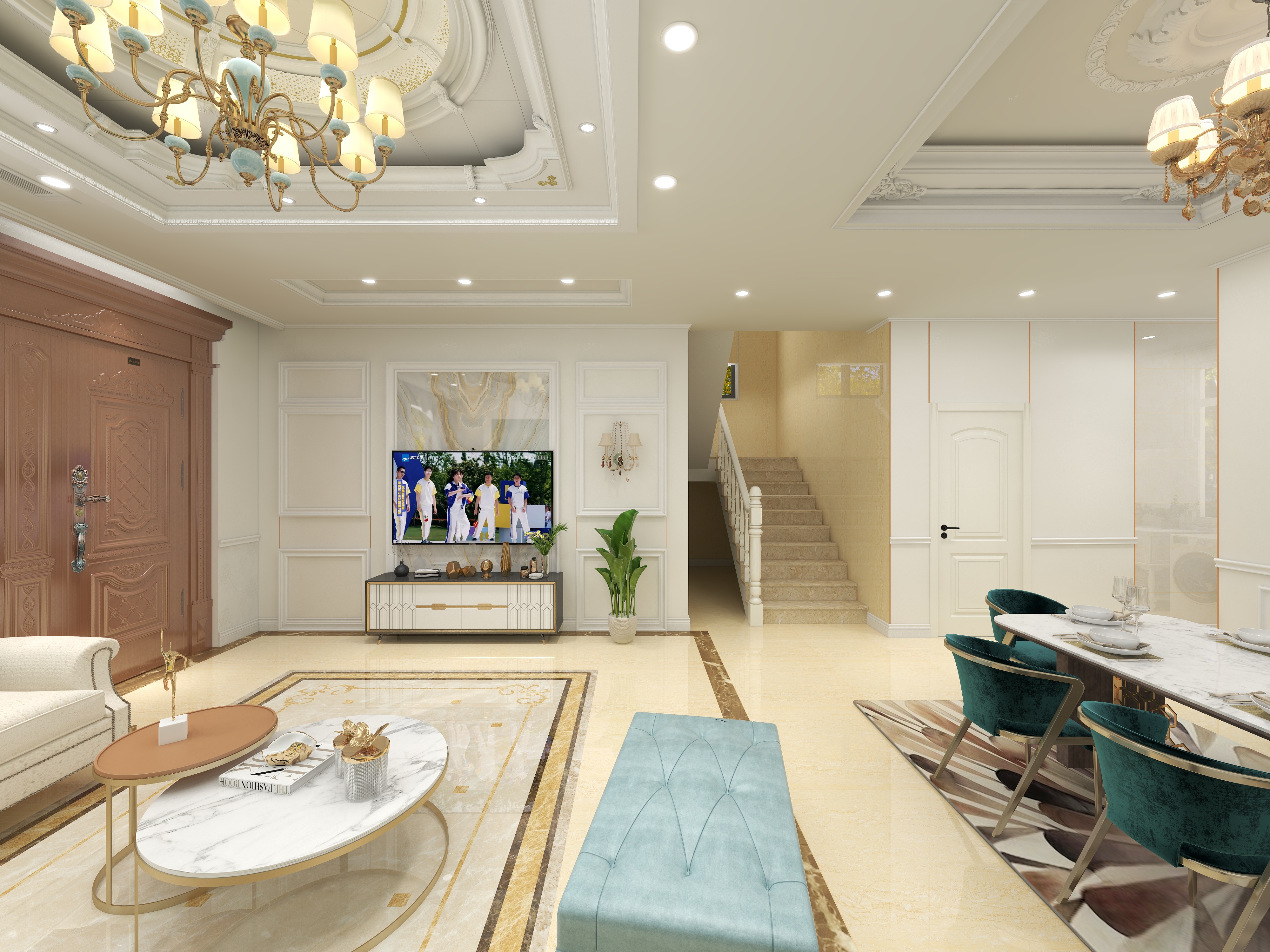 甘寅-简欧  私房-装修设计方案