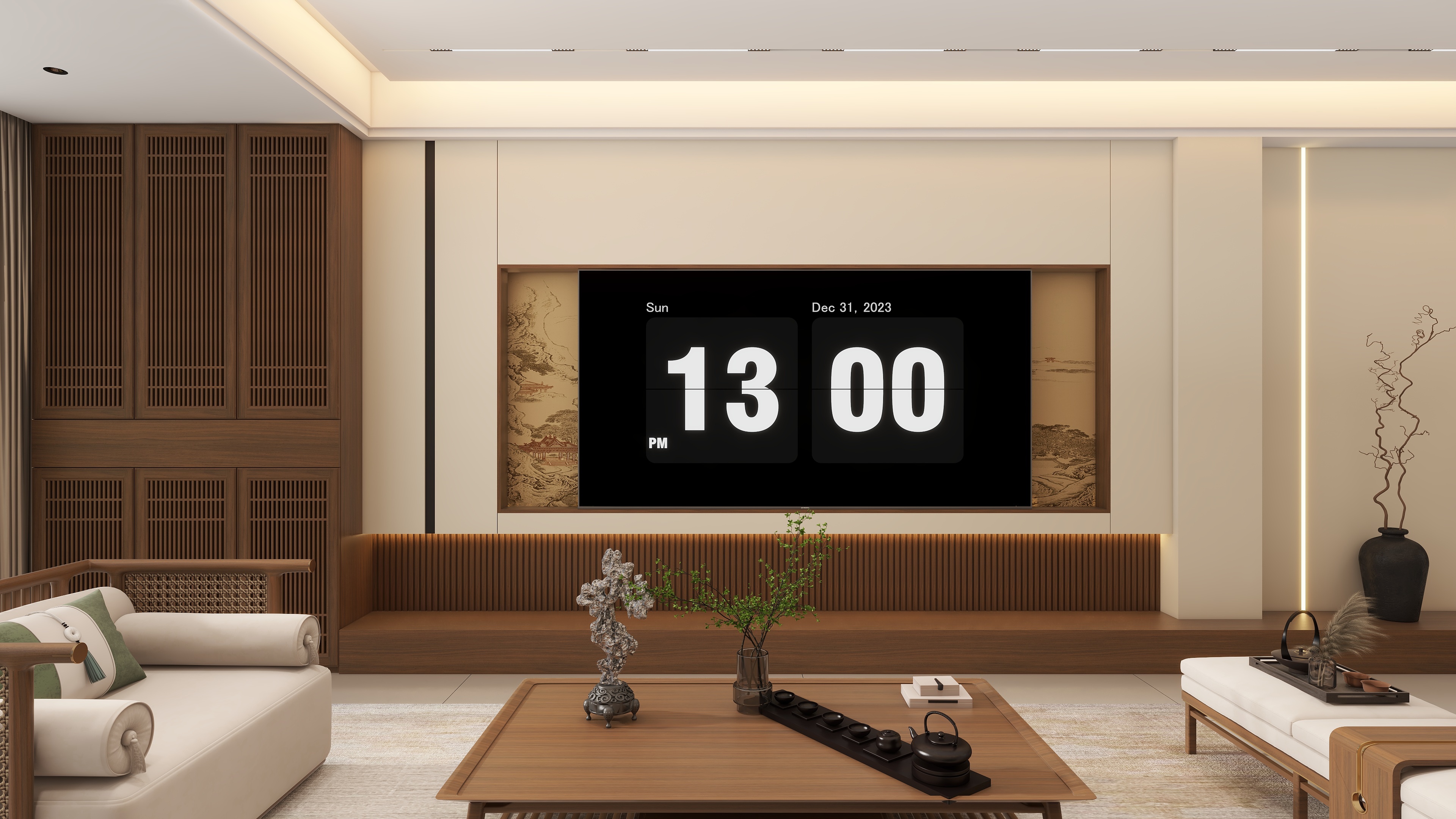 道阳Design-鑫哥云境复式-宋式美学-装修设计方案