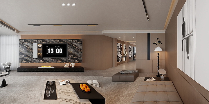 1314*DKSW-现代城意式轻奢-装修设计方案