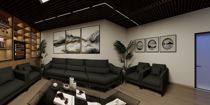 思睿设计-小吴-茶室设计-装修设计方案