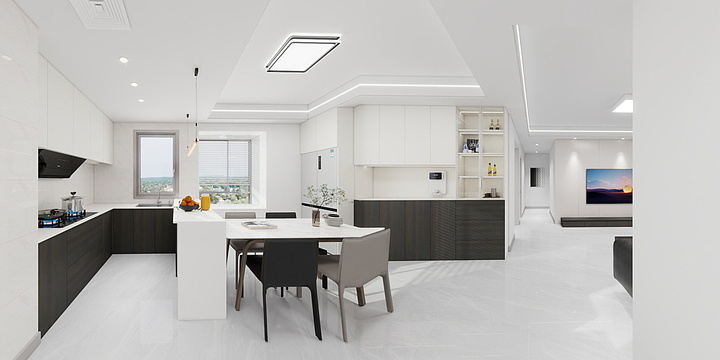 梦阁全案设计-月亮湾赵总雅居效果图 - 副本-装修设计方案