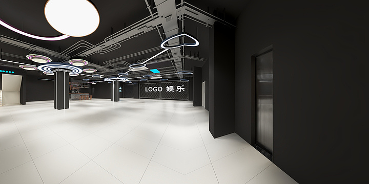 董权-木成游戏厅-装修设计方案