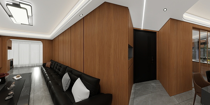 独立设计师晨光-绿地香湖湾--意式-装修设计方案